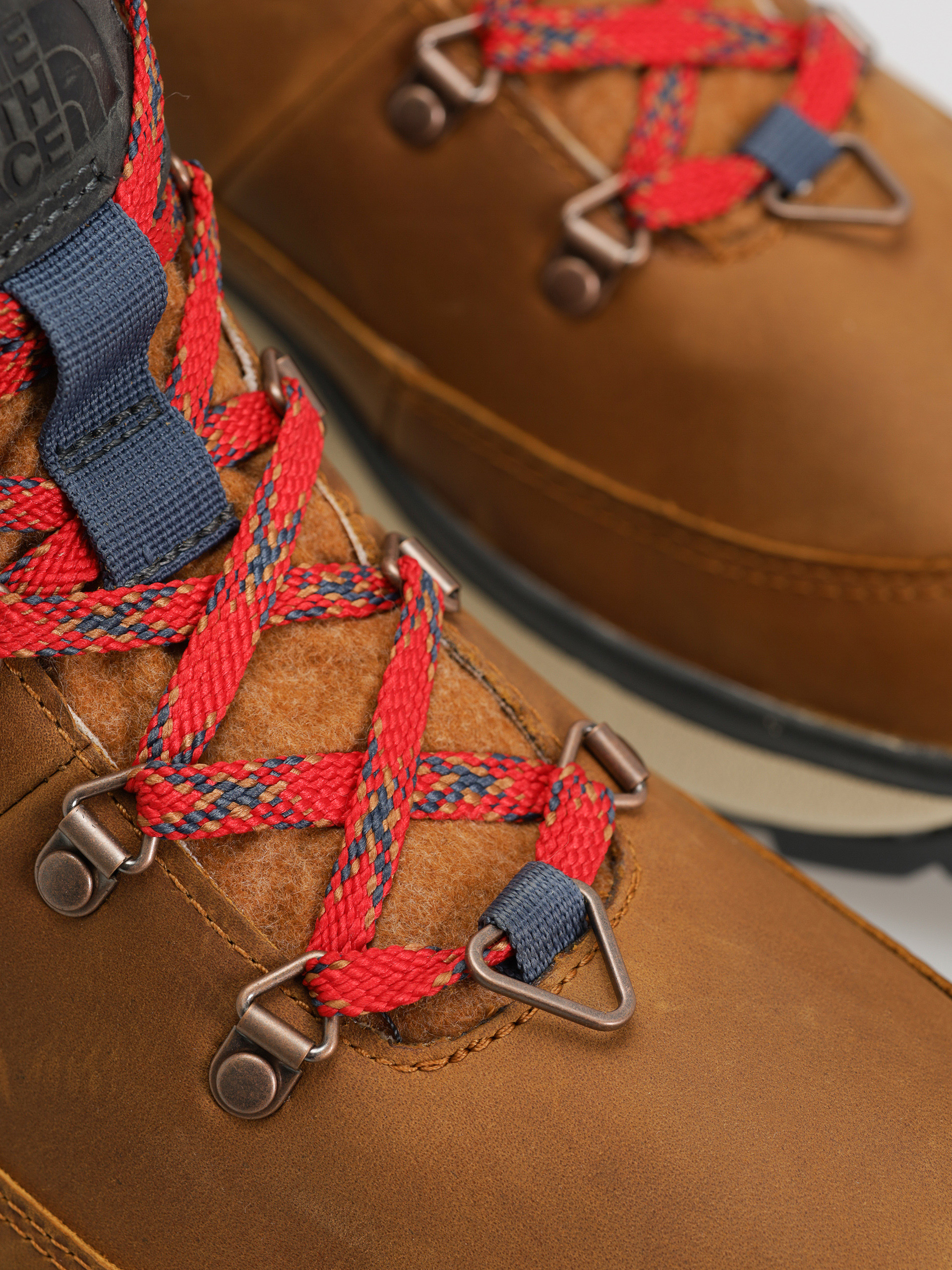 Topánky The North Face Bergen Leather Wp (timber tan/tnf red)