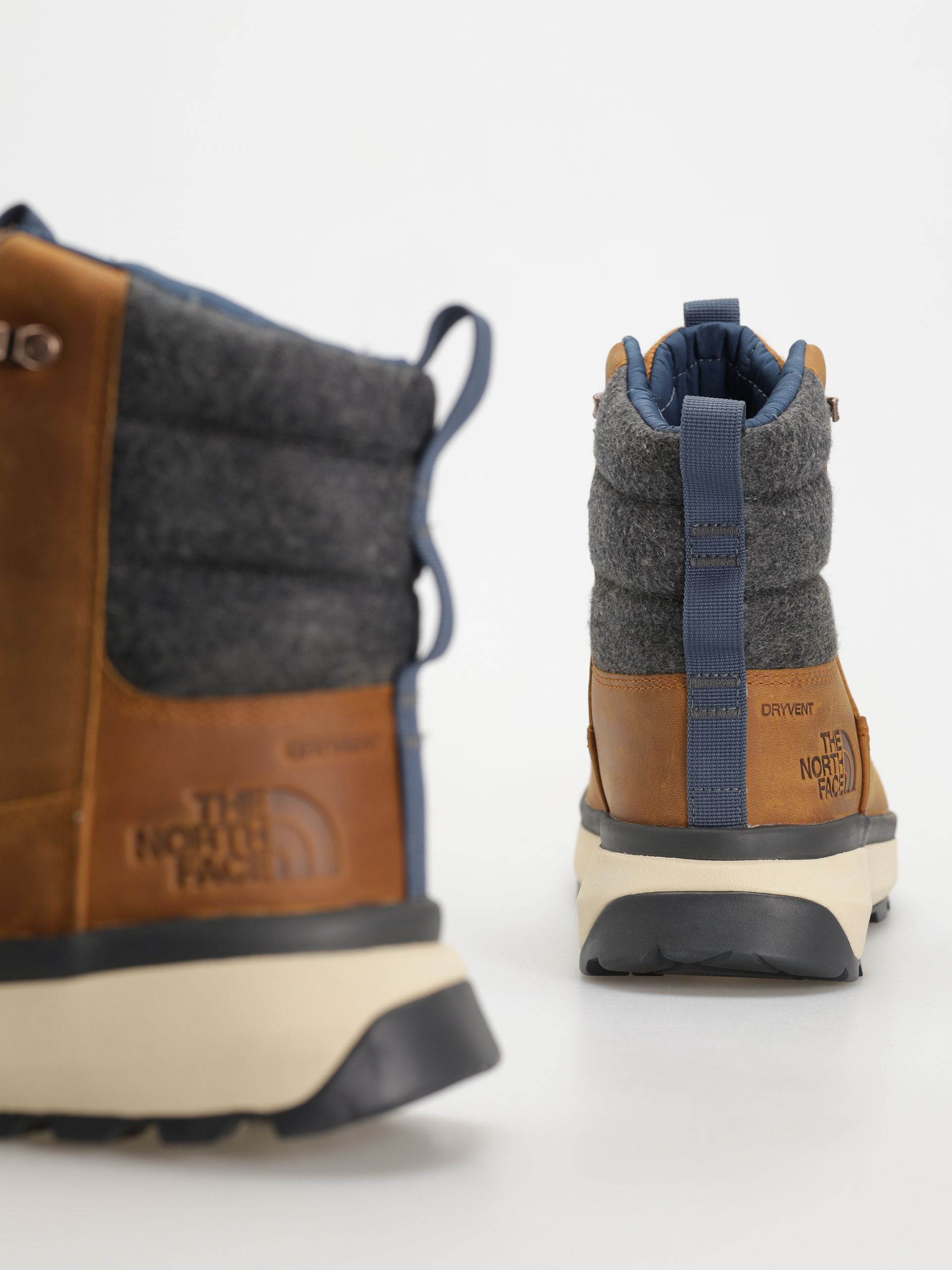 Topánky The North Face Bergen Leather Wp (timber tan/tnf red)