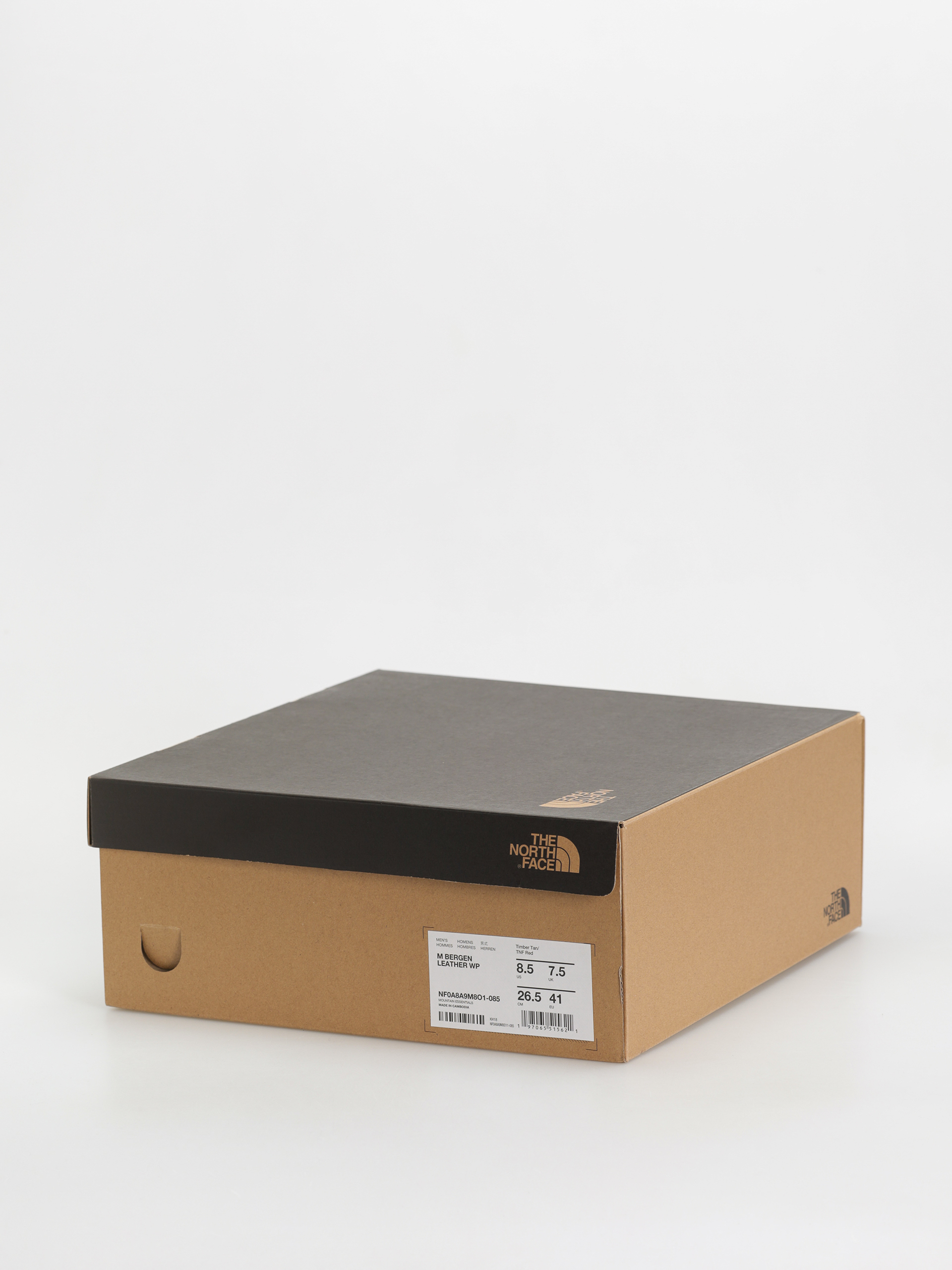 Topánky The North Face Bergen Leather Wp (timber tan/tnf red)