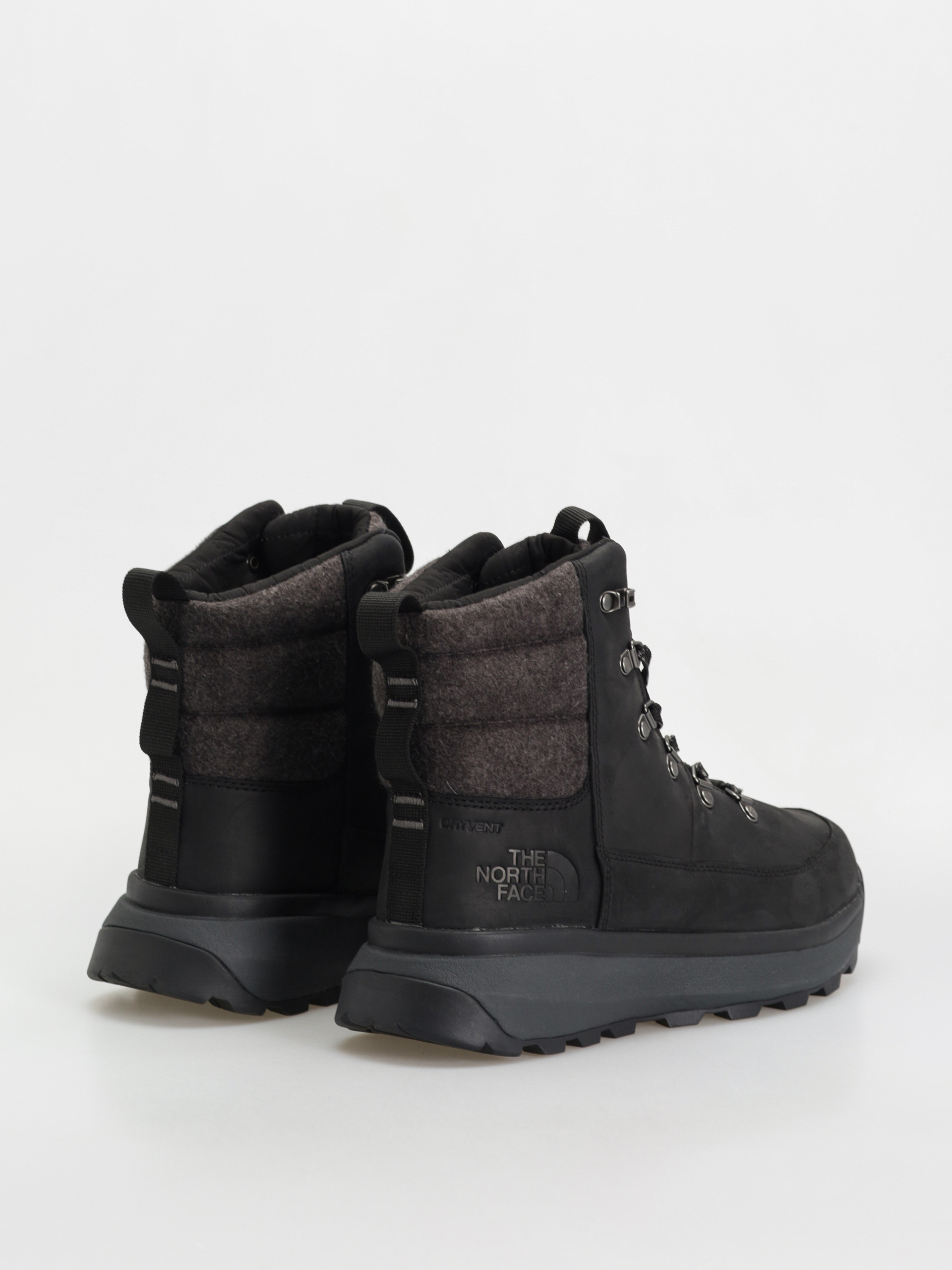 Topánky The North Face Bergen Leather Wp (tnf black/tnf black)
