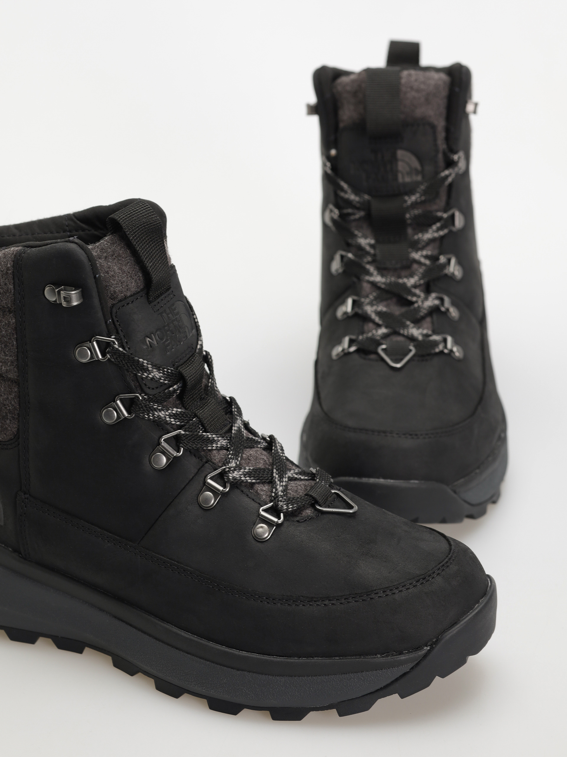 Topánky The North Face Bergen Leather Wp (tnf black/tnf black)