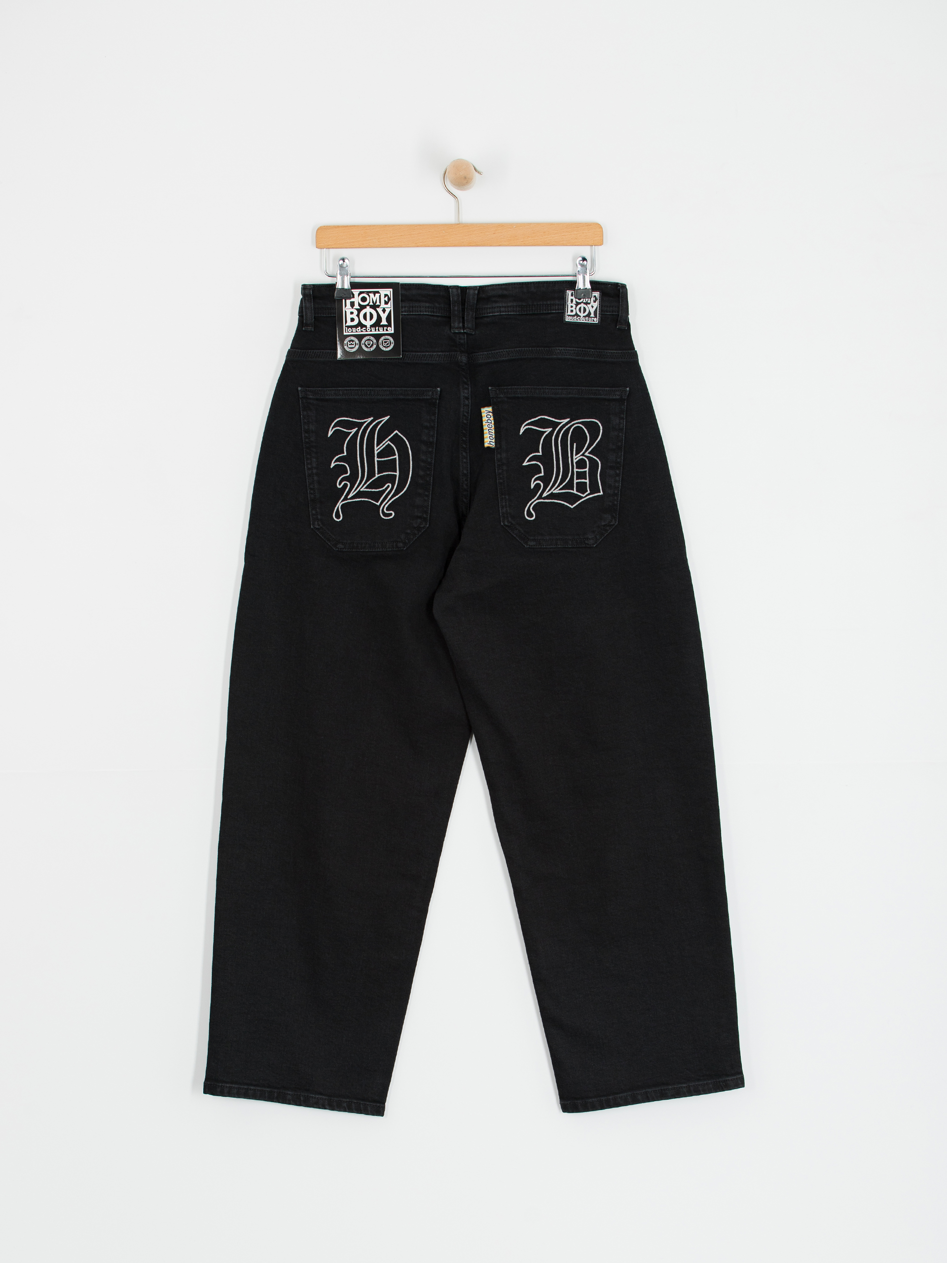Nohavice Homeboy X Tra Monster Gothic Denim (washed black)