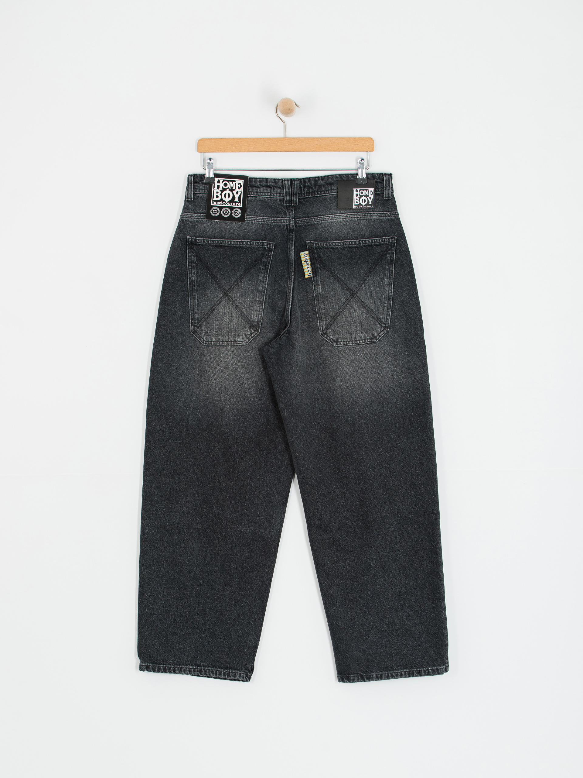 Nohavice Homeboy X Tra Monster Denim (vintage black)
