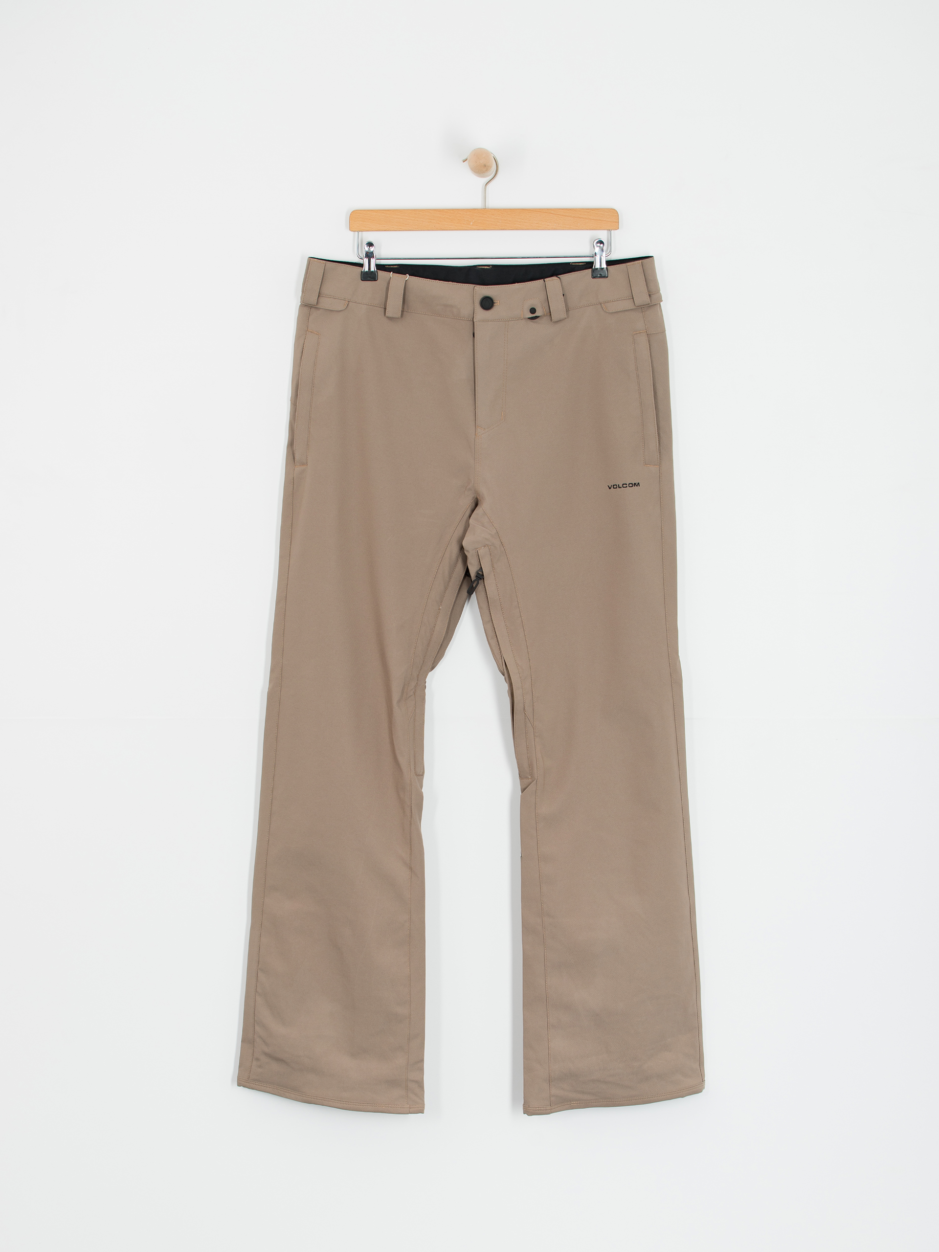 Pánske Snowboardové nohavice Volcom Freakin Snow Chino (chestnut brown)