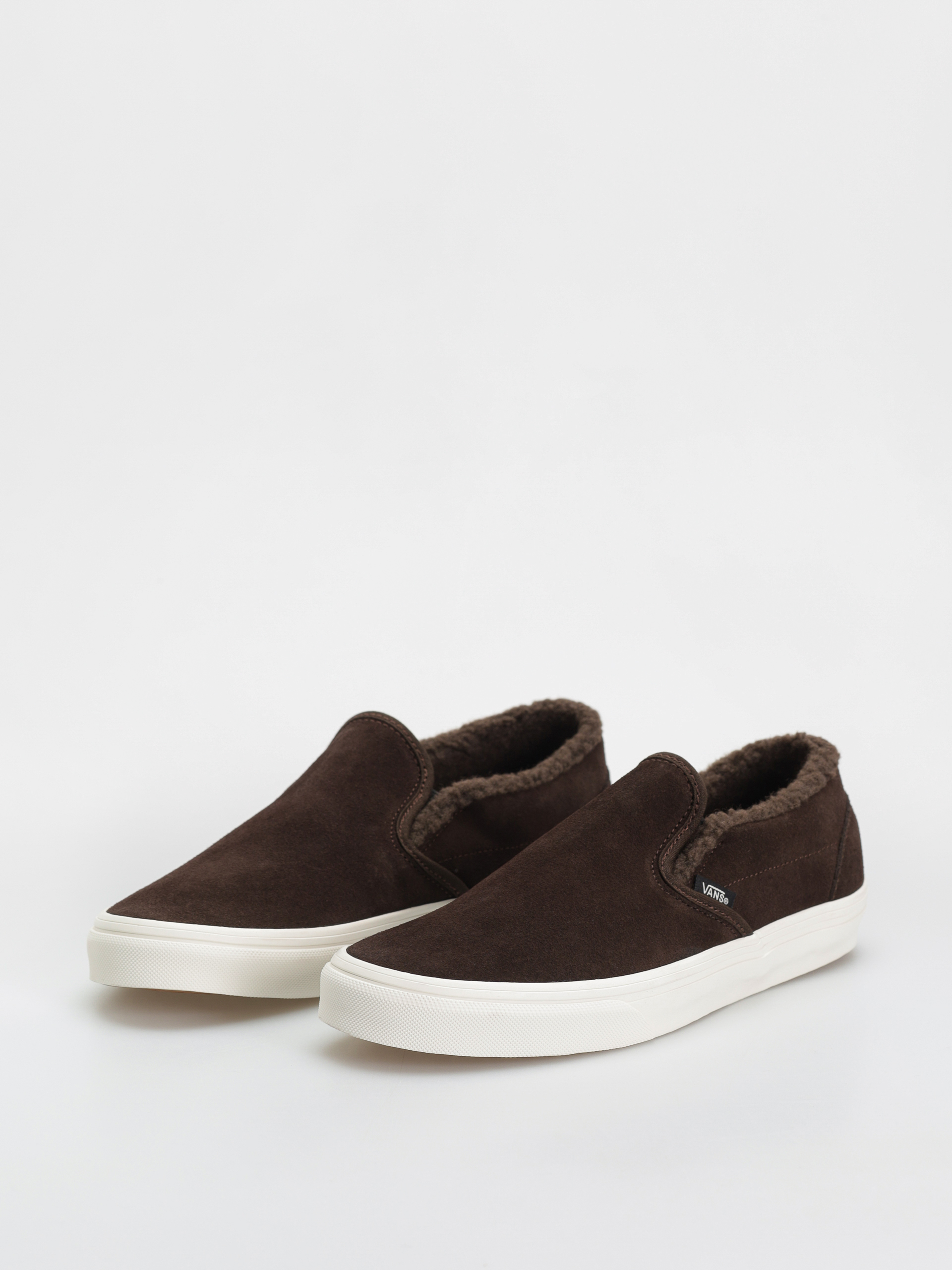 Topánky Vans Classic Slip On (sherpa brown)