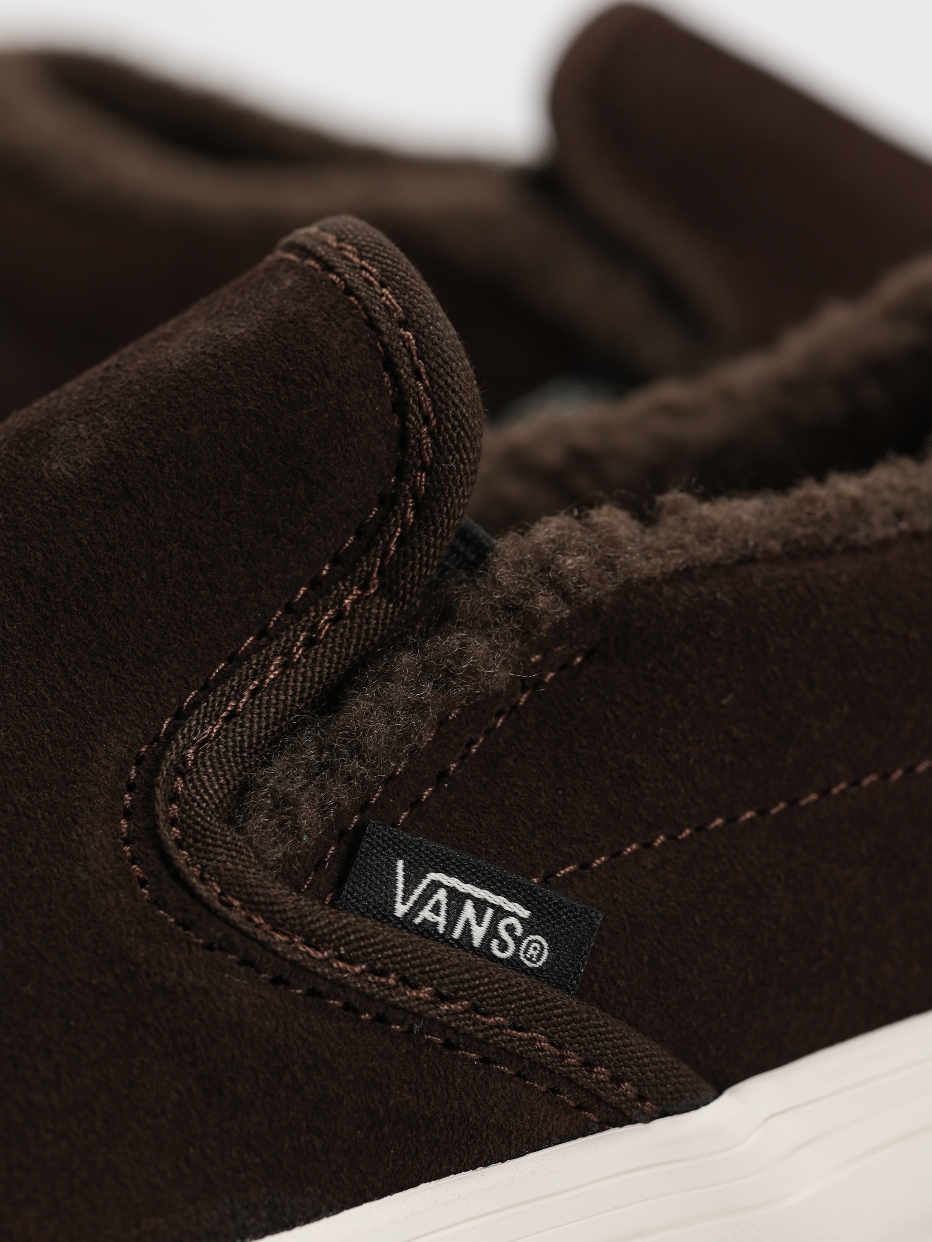 Topánky Vans Classic Slip On (sherpa brown)