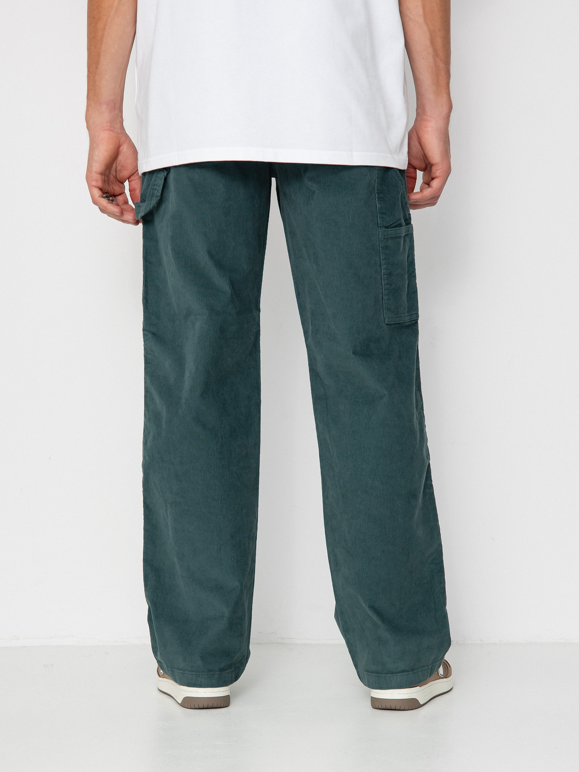 Nohavice Dickies Corduroy Carpenter (lincoln green)