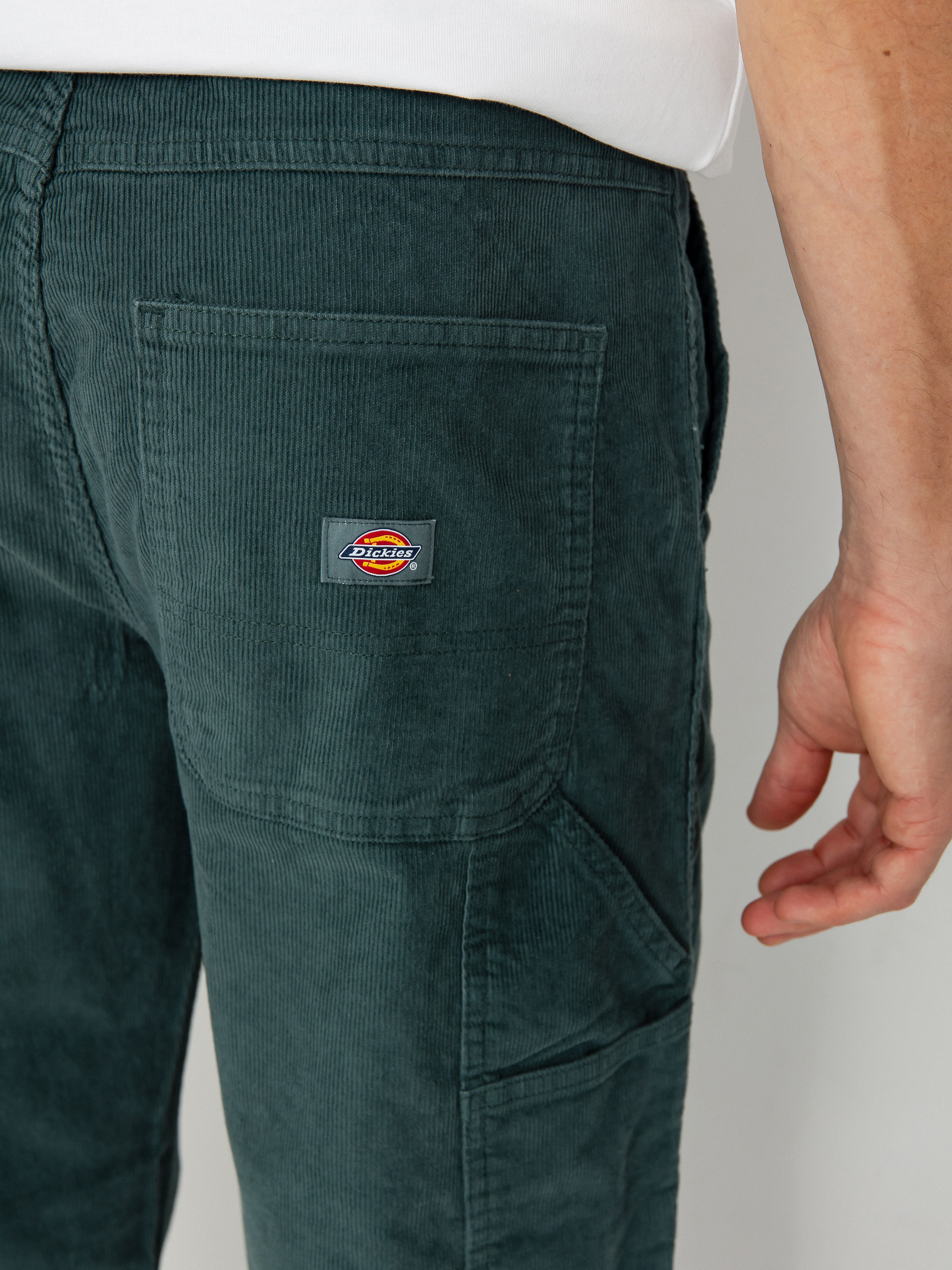 Nohavice Dickies Corduroy Carpenter (lincoln green)