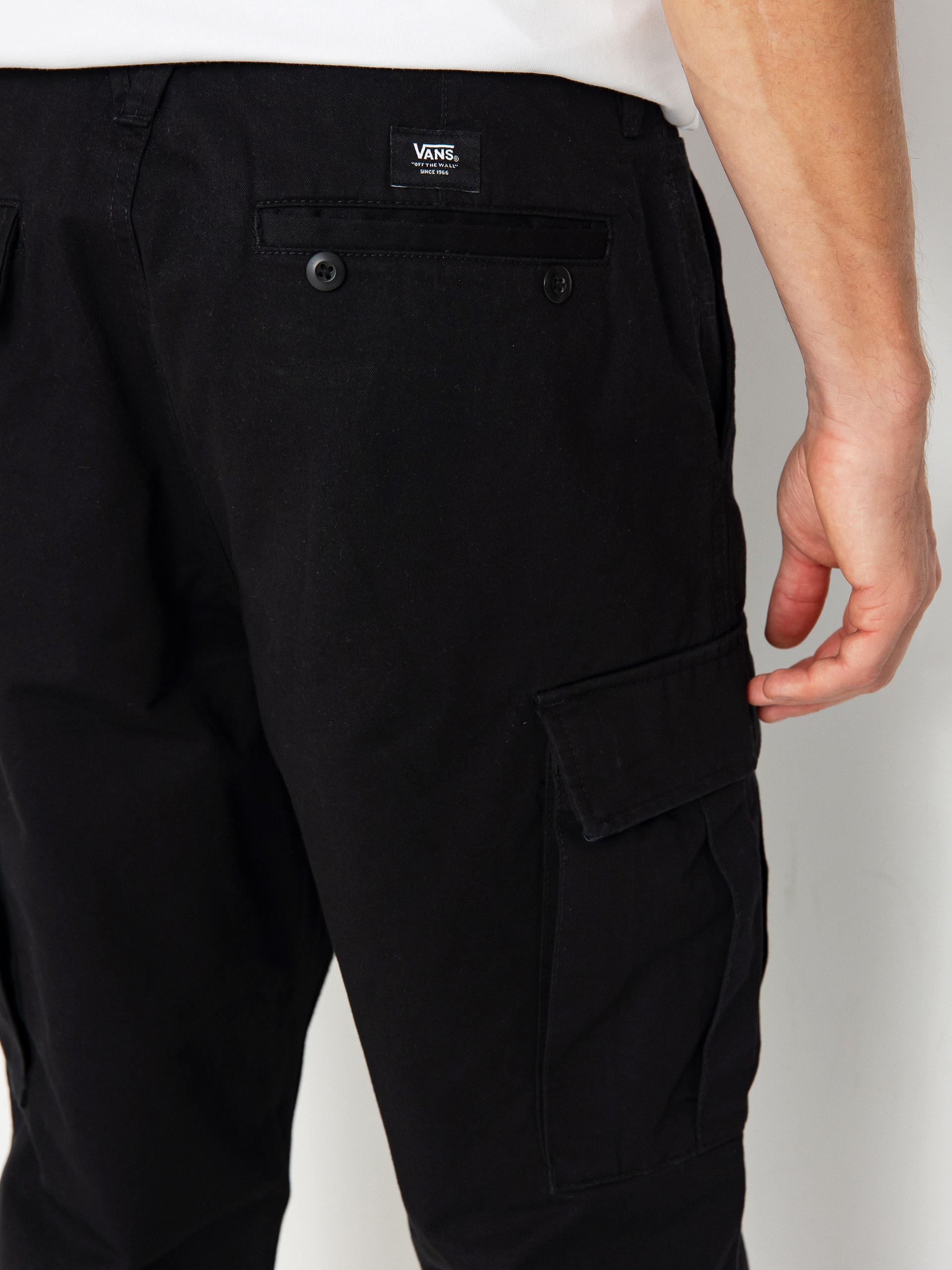 Nohavice Vans Service Cargo Loose Tapered (black)