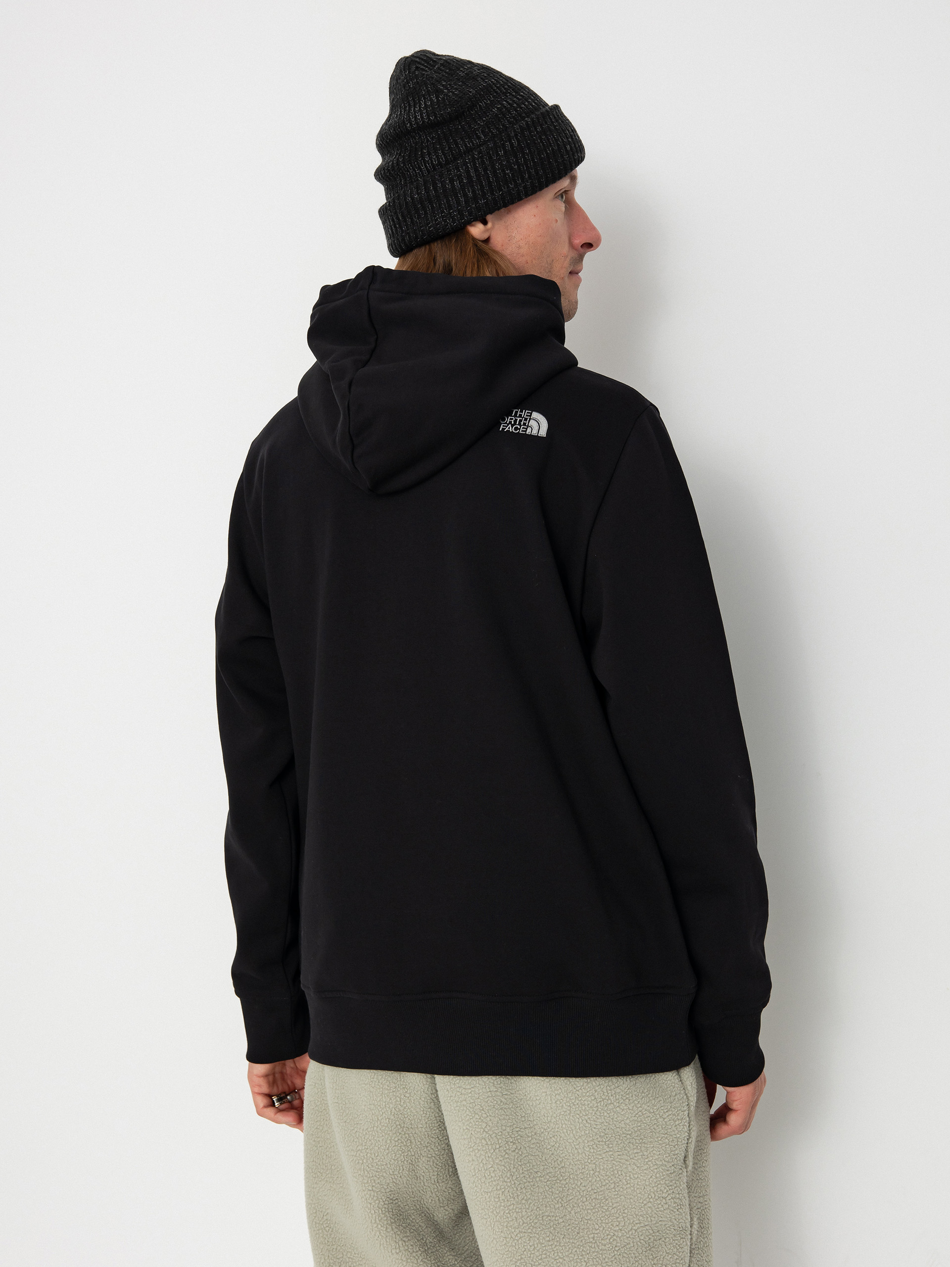 Mikina s kapucňou The North Face Drew Peak HD (tnf black)