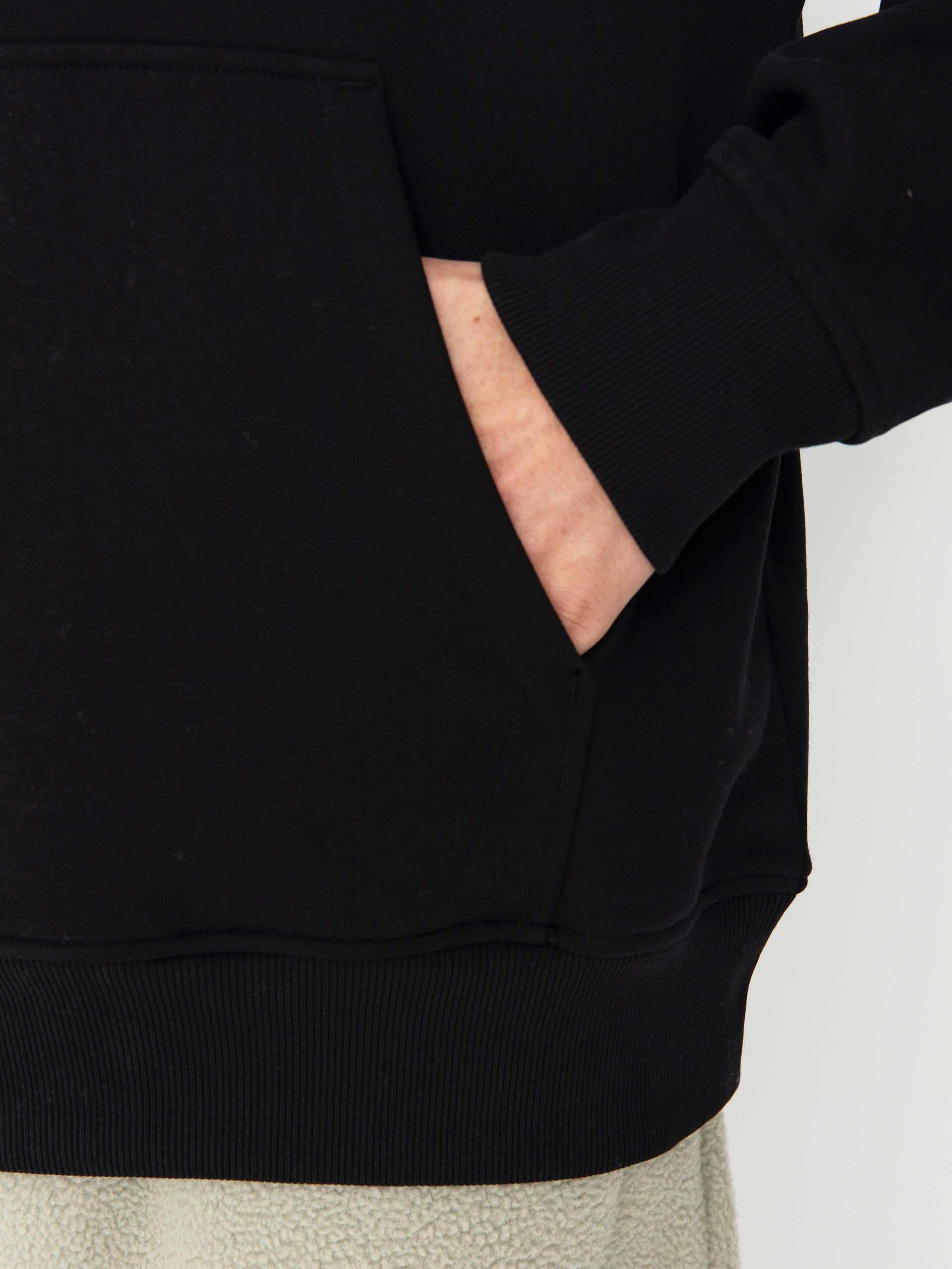 Mikina s kapucňou The North Face Drew Peak HD (tnf black)