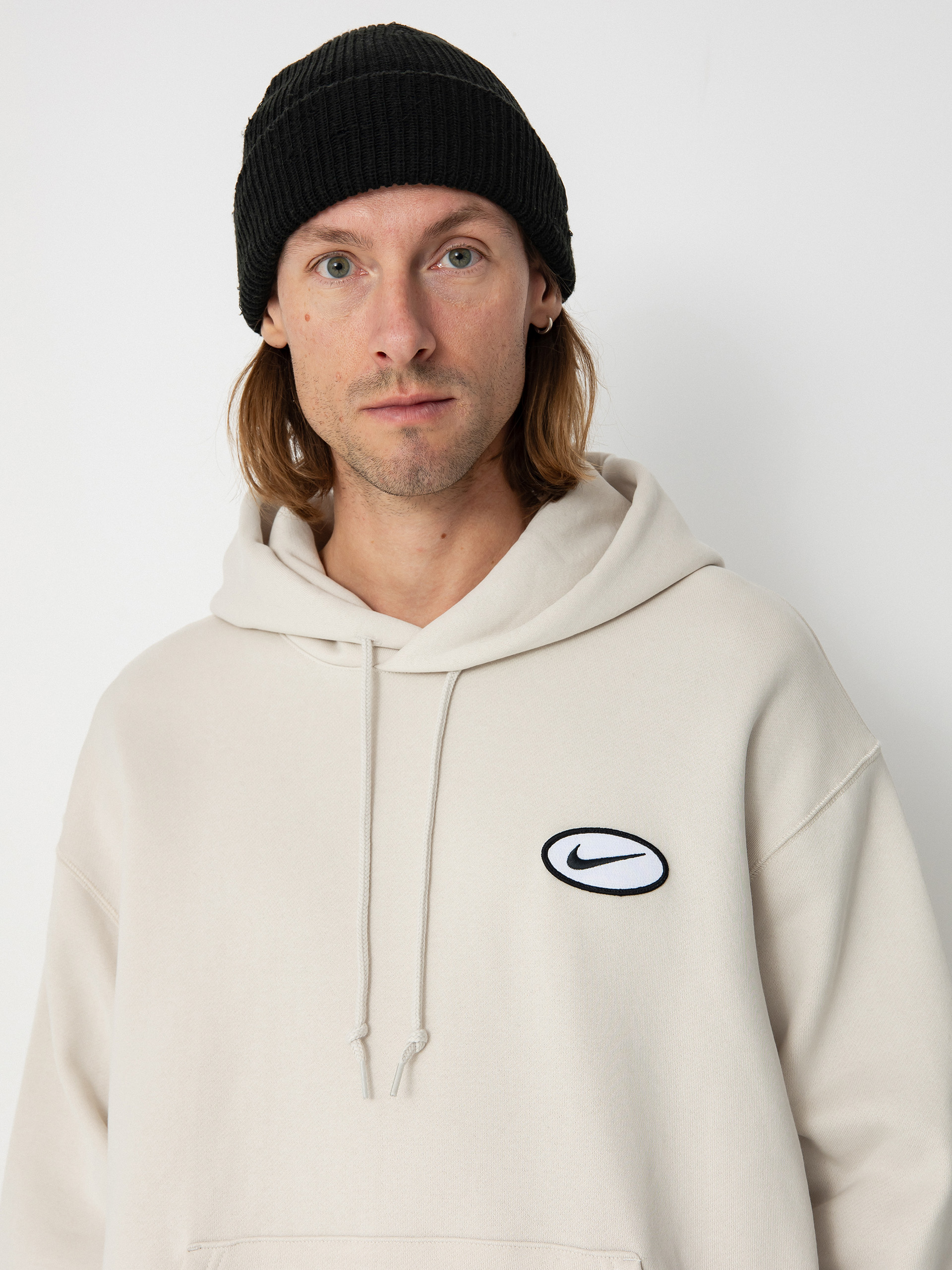 Mikina s kapucňou Nike SB Truckin HD (lt orewood brn)