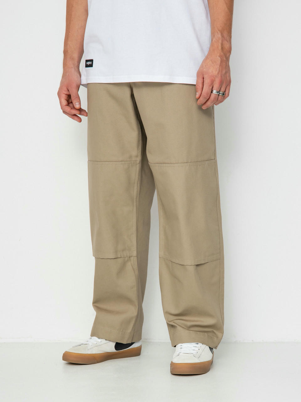 Nohavice Nike SB Double Knee (khaki)