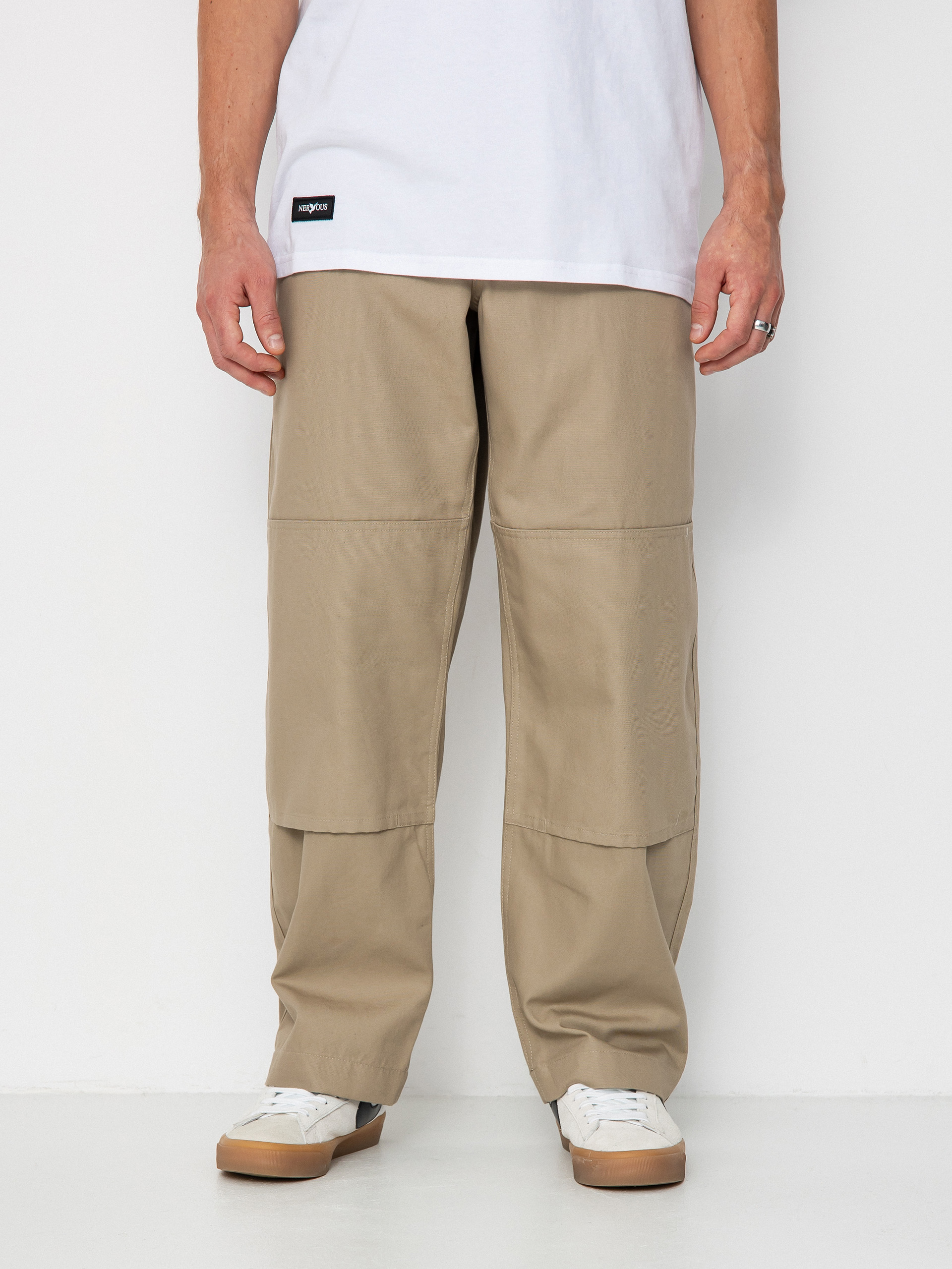 Nohavice Nike SB Double Knee (khaki)