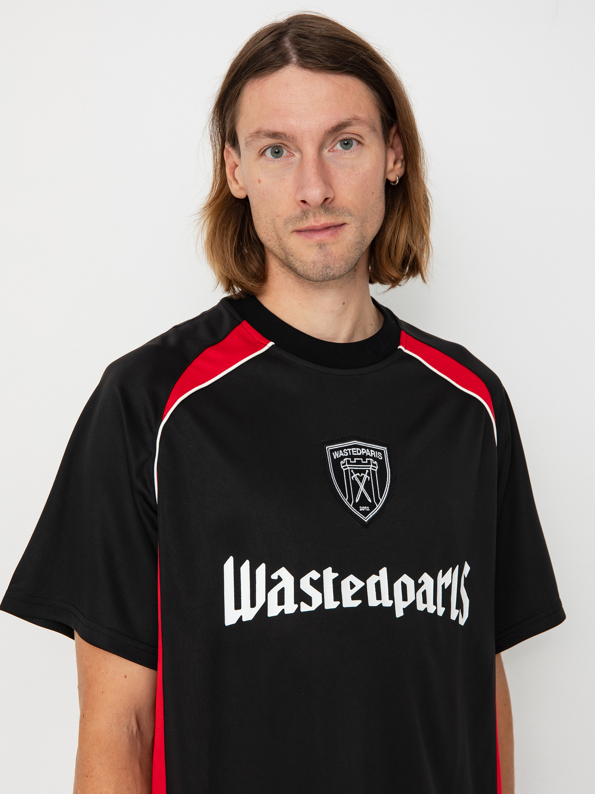 Tričko Wasted Paris Rain Football Jersey (black)