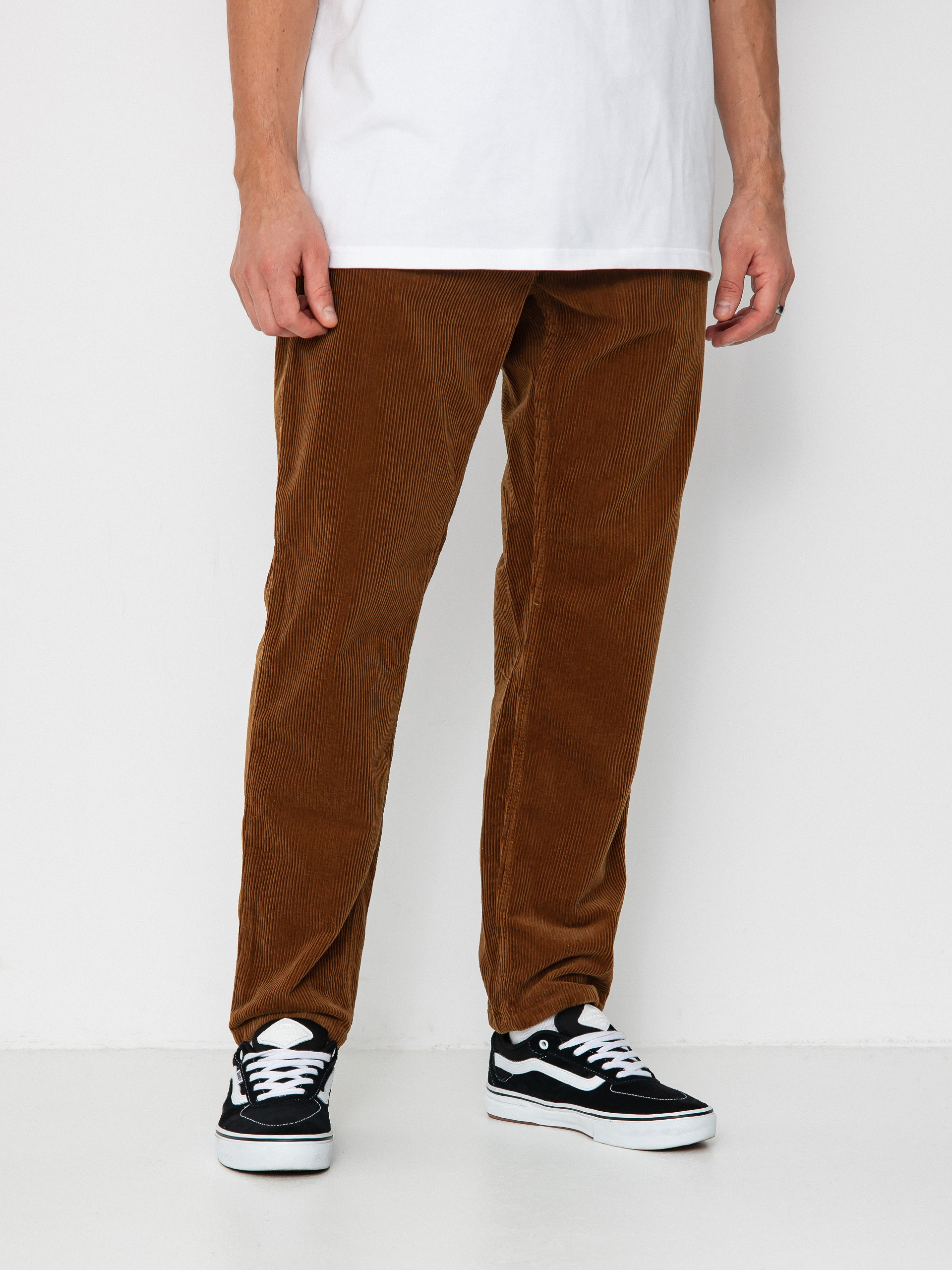 Nohavice Carhartt WIP Newel (deep h brown)