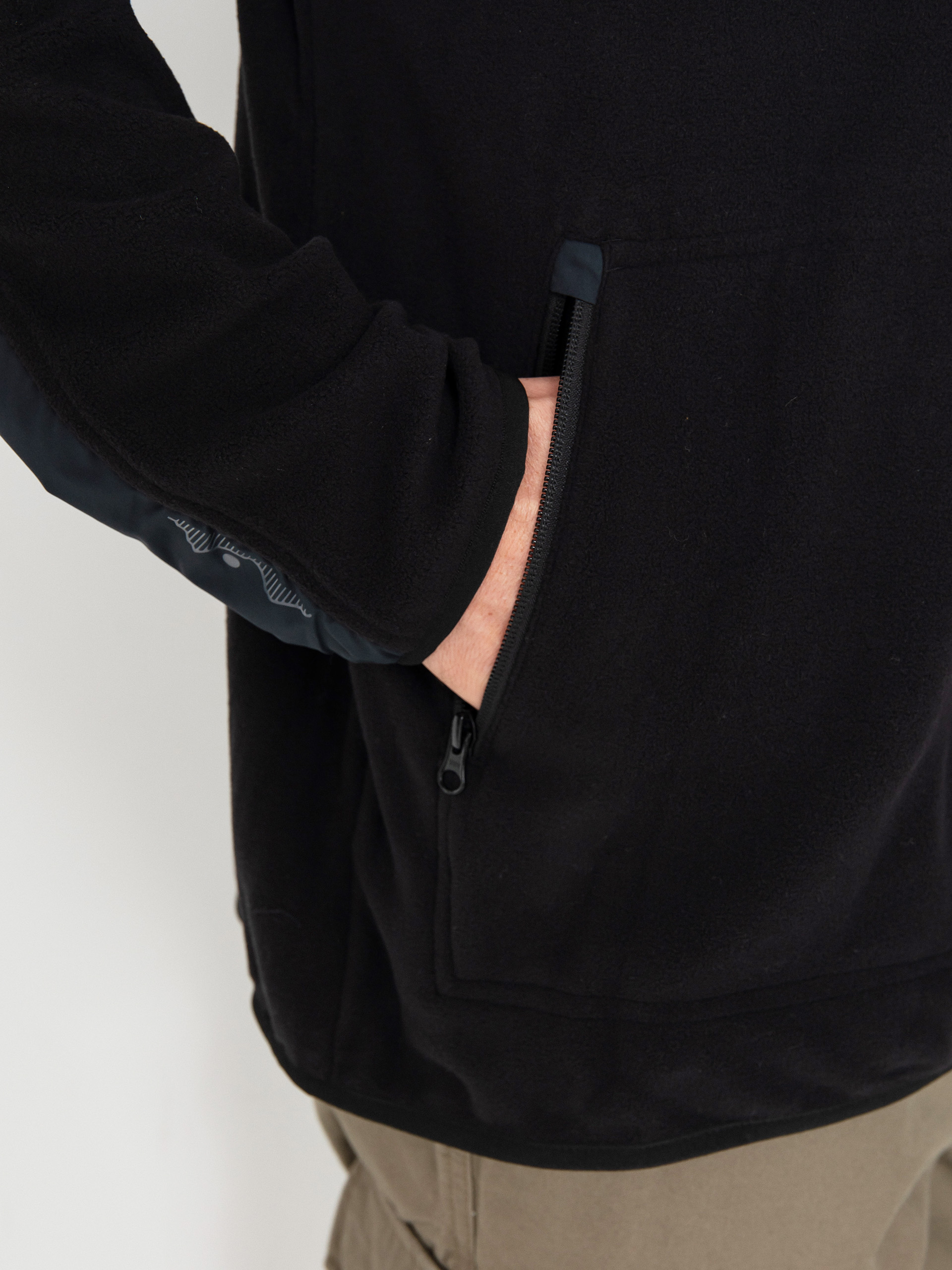 Pánsky Flísová mikina Kavu Teannaway (black)