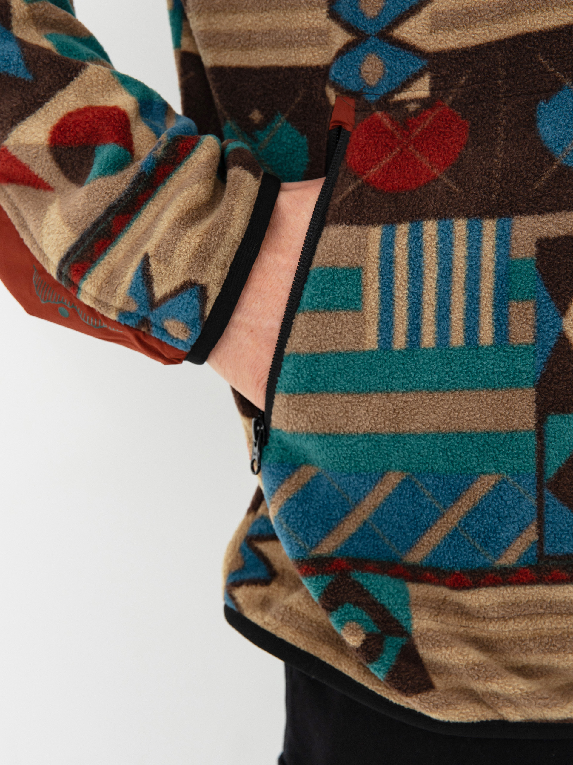 Pánsky Flísová mikina Kavu Teannaway (mixed assembly)