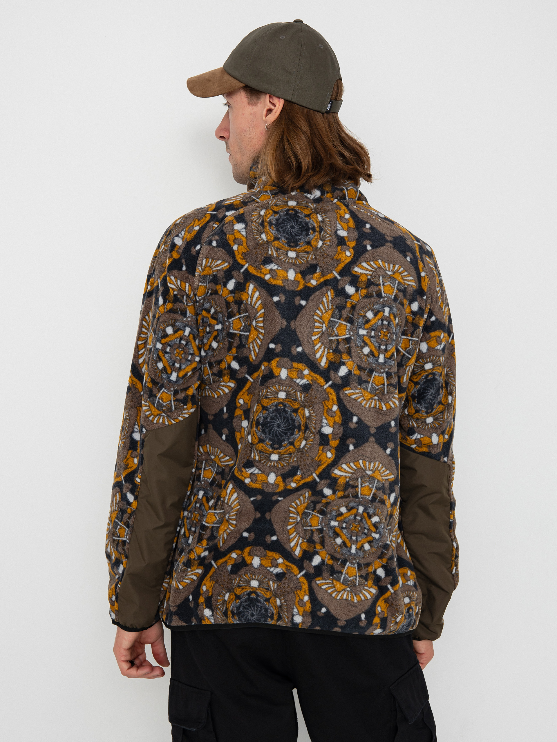 Pánsky Flísová mikina Kavu Teannaway (mushroom montage)