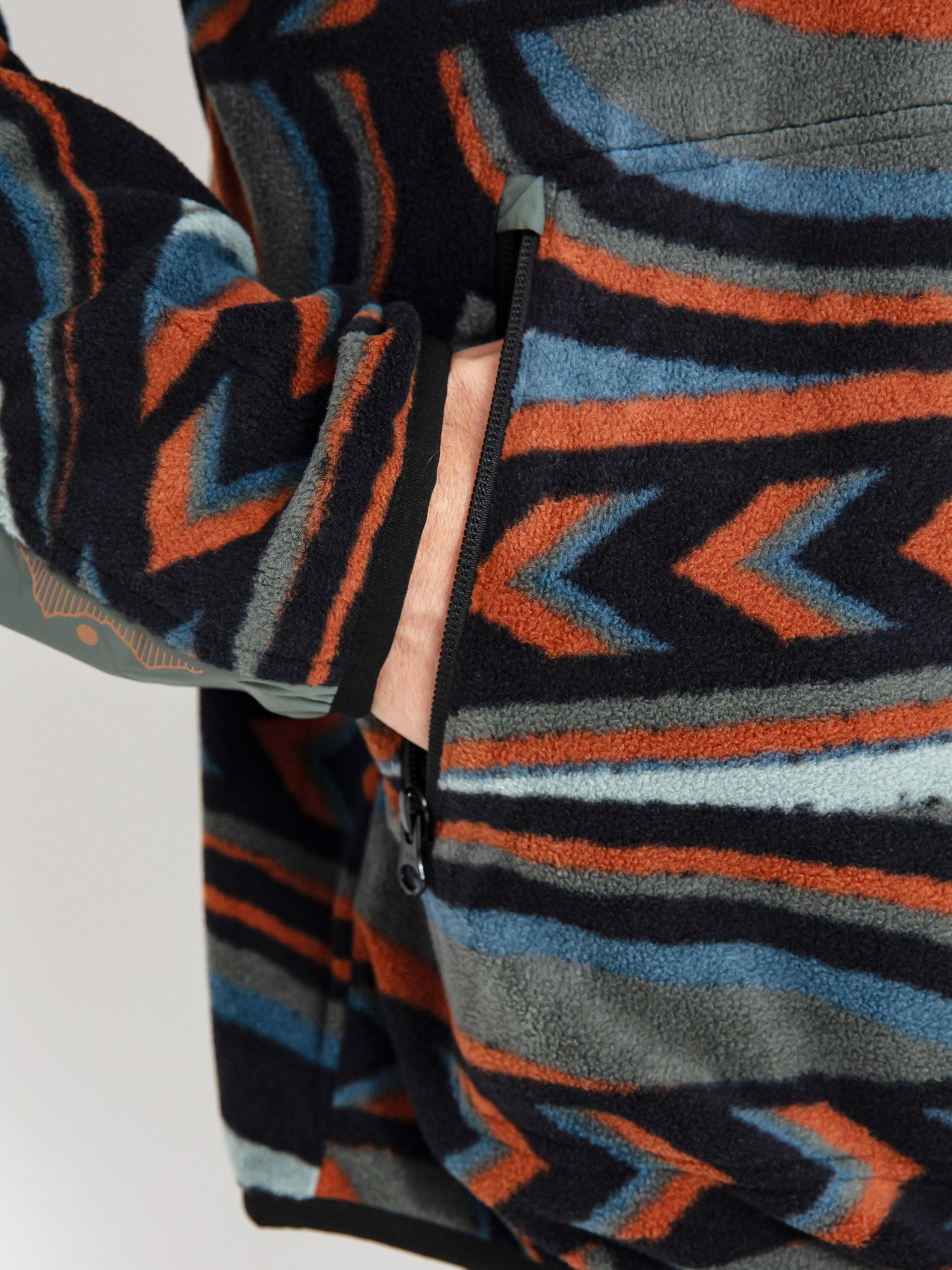 Pánsky Flísová mikina Kavu Teannaway (riven stitch)