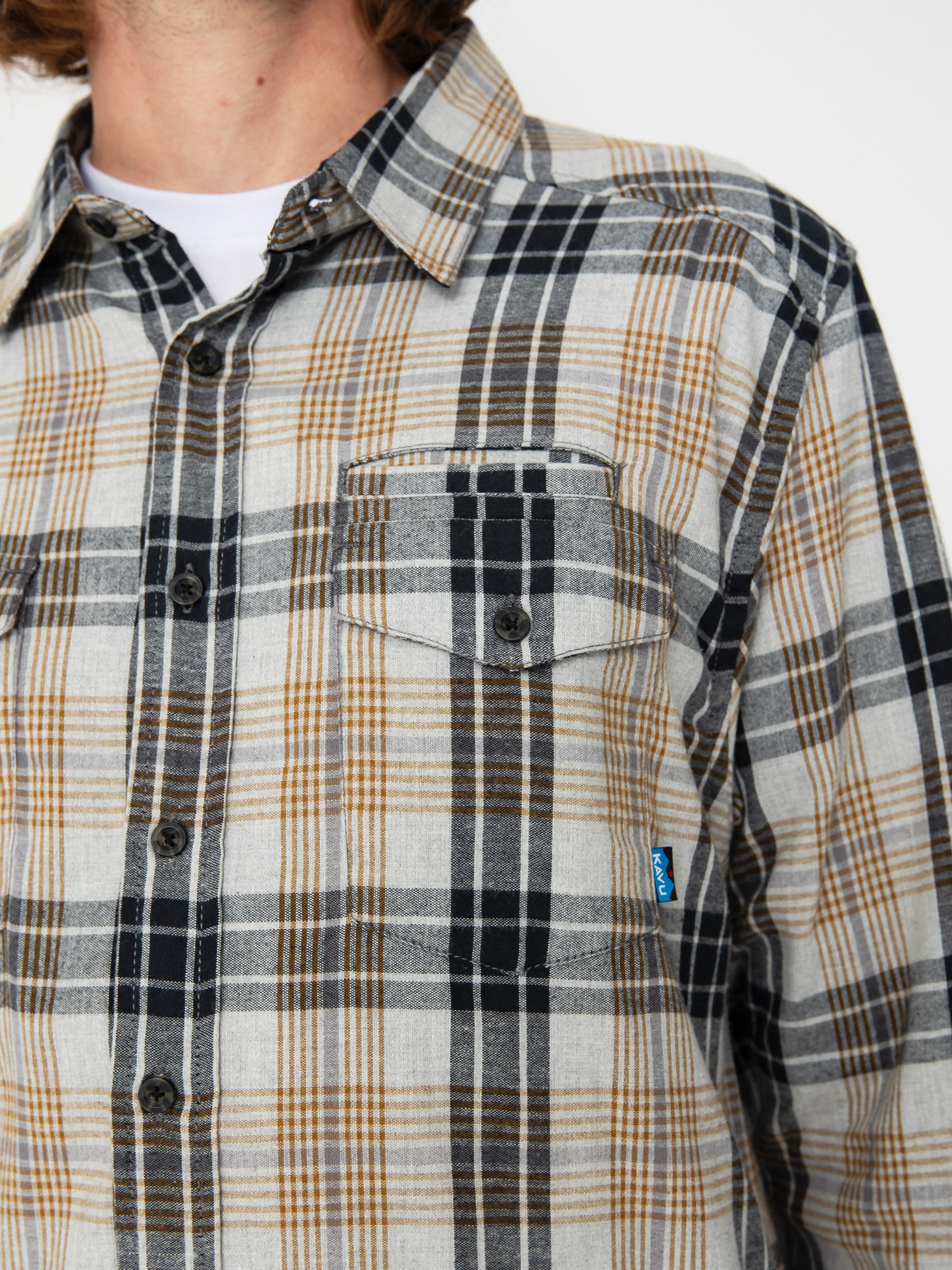 Košeľa Kavu Lorenzo (great smoky)