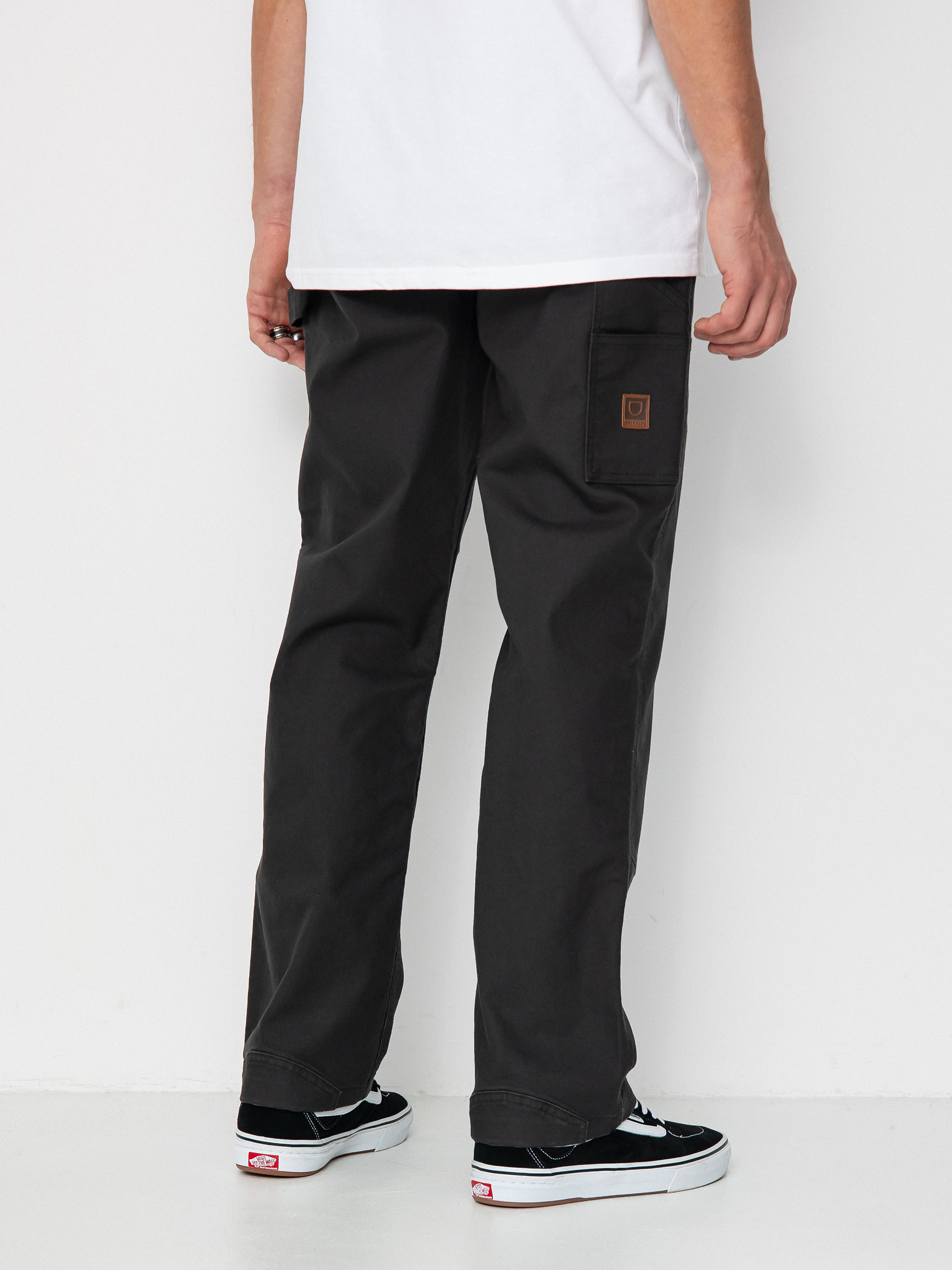 Nohavice Brixton Builders Carpenter (washed black)