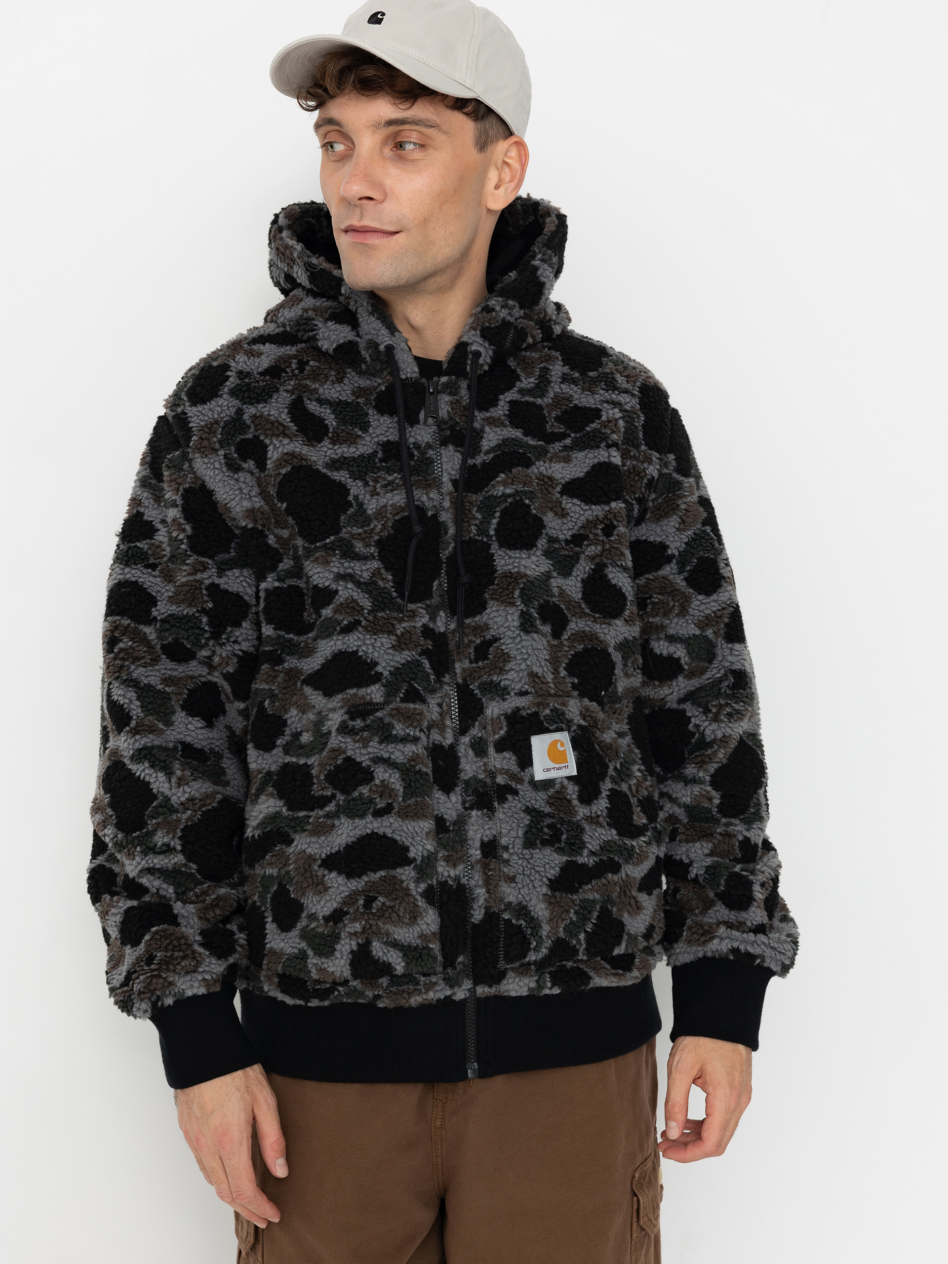 Bunda Carhartt WIP OG Active Liner (camo duck jacquard/grey)