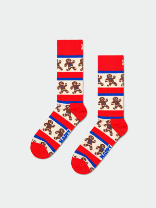 Ponožky Happy Socks Gingerbread Stripe (red)