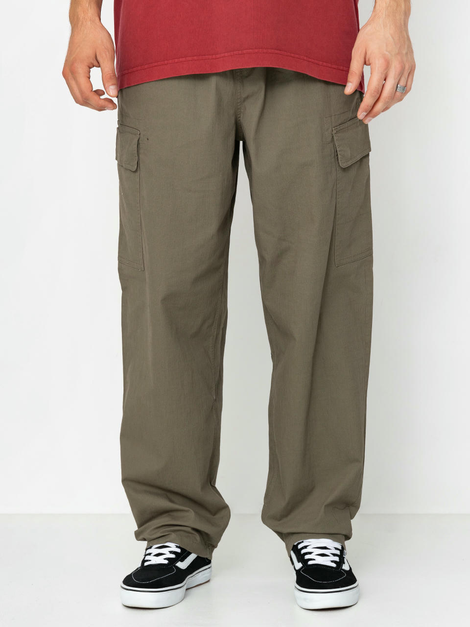 Nohavice Volcom Billow Tapered Ew Cargo (wintermoss)