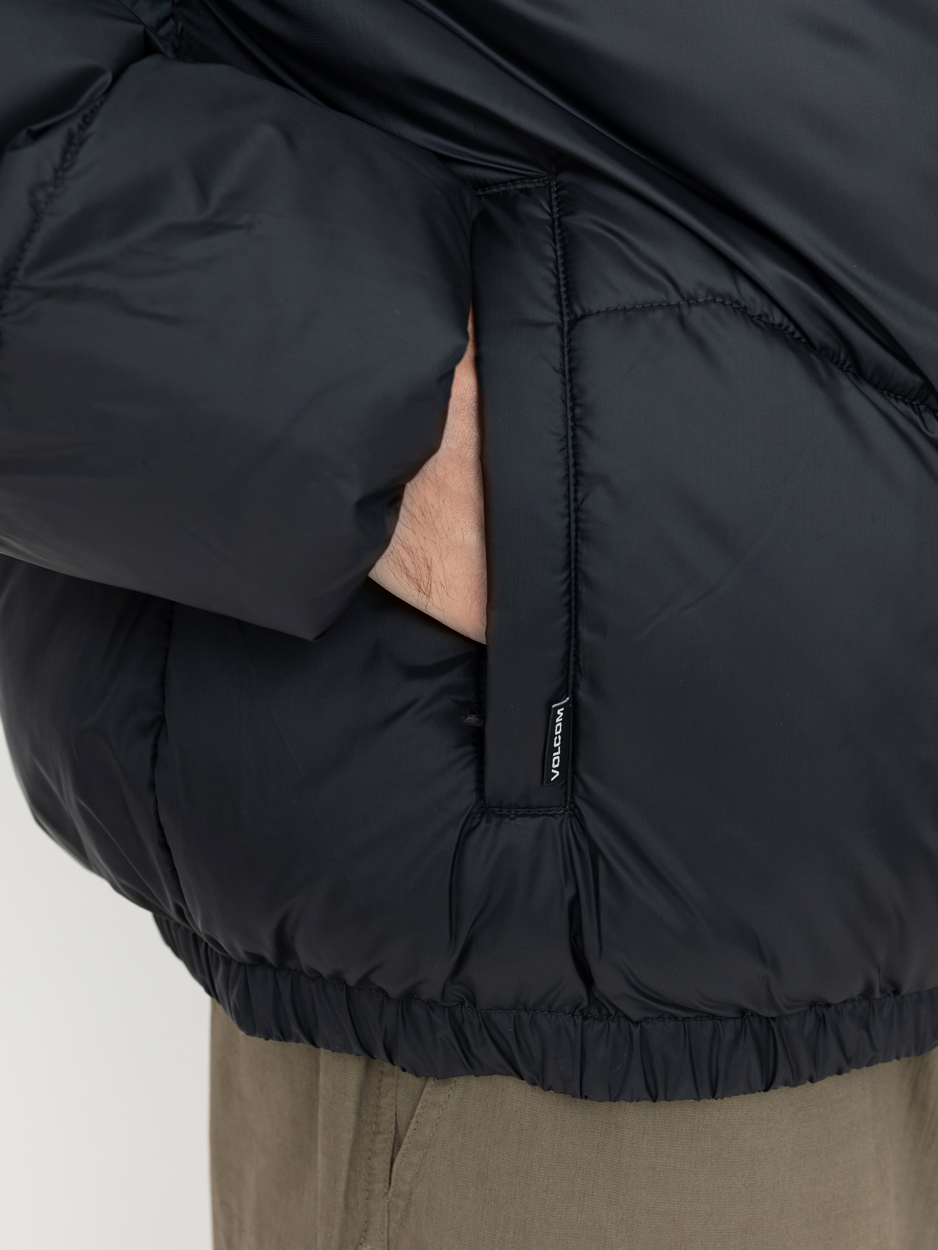 Bunda Volcom Wallstone (black)