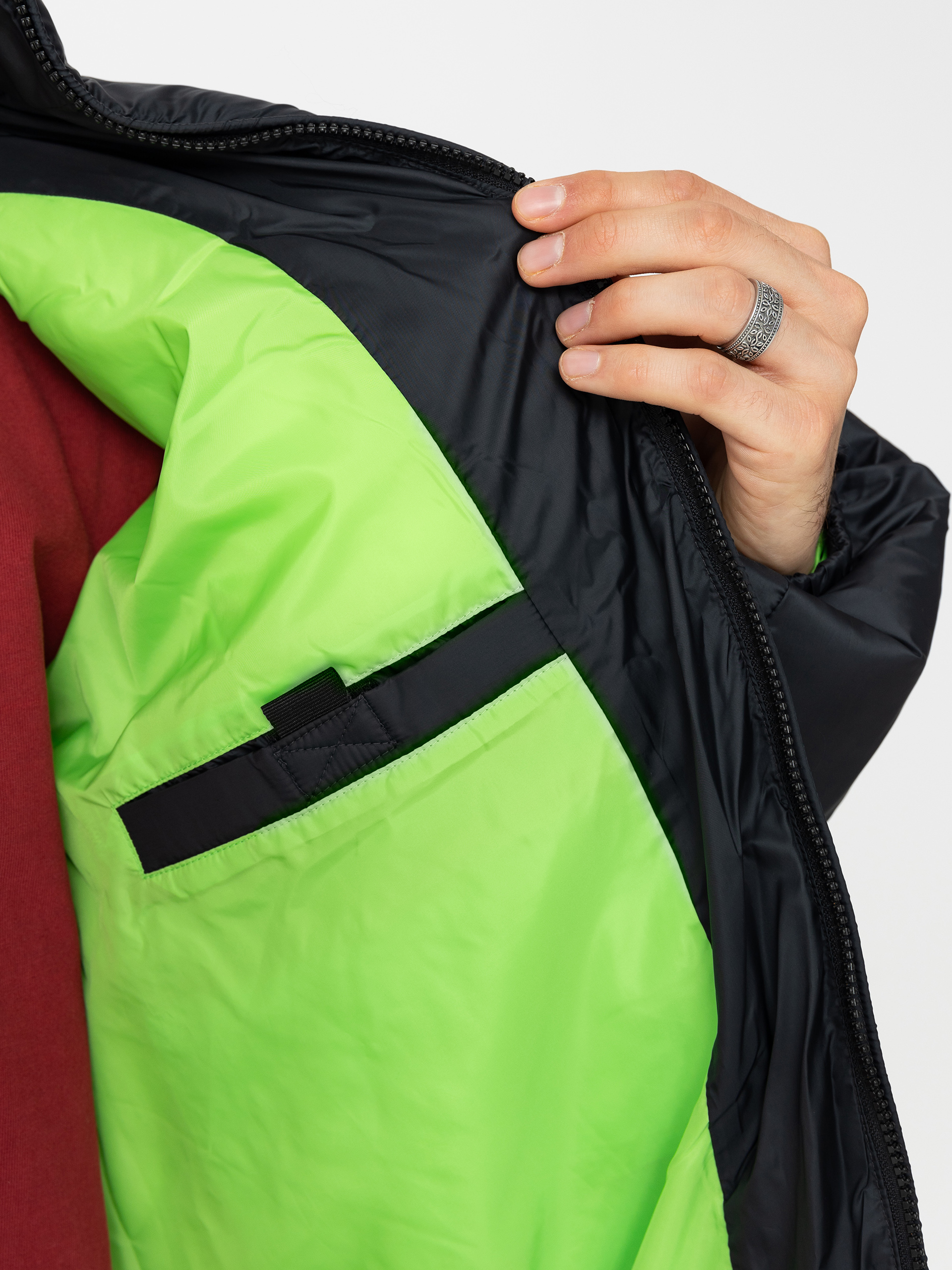 Bunda Volcom Wallstone (black)