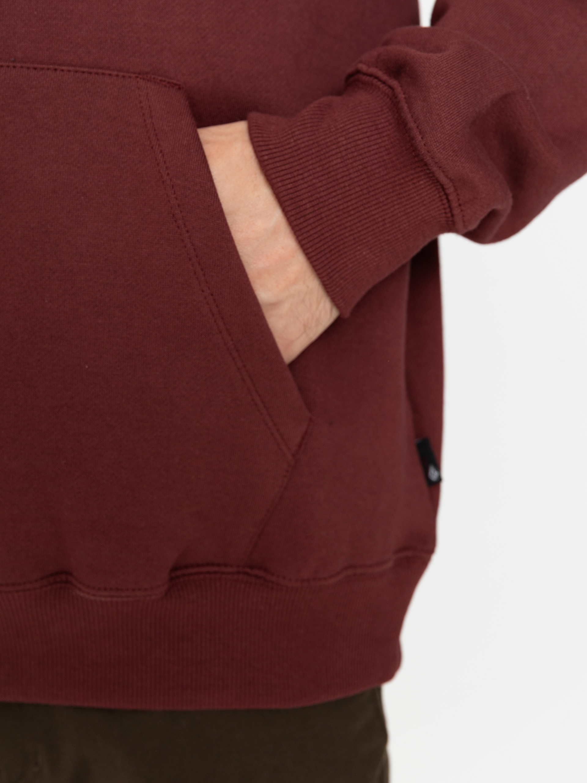 Mikina s kapucňou Volcom Watanite HD (merlot)