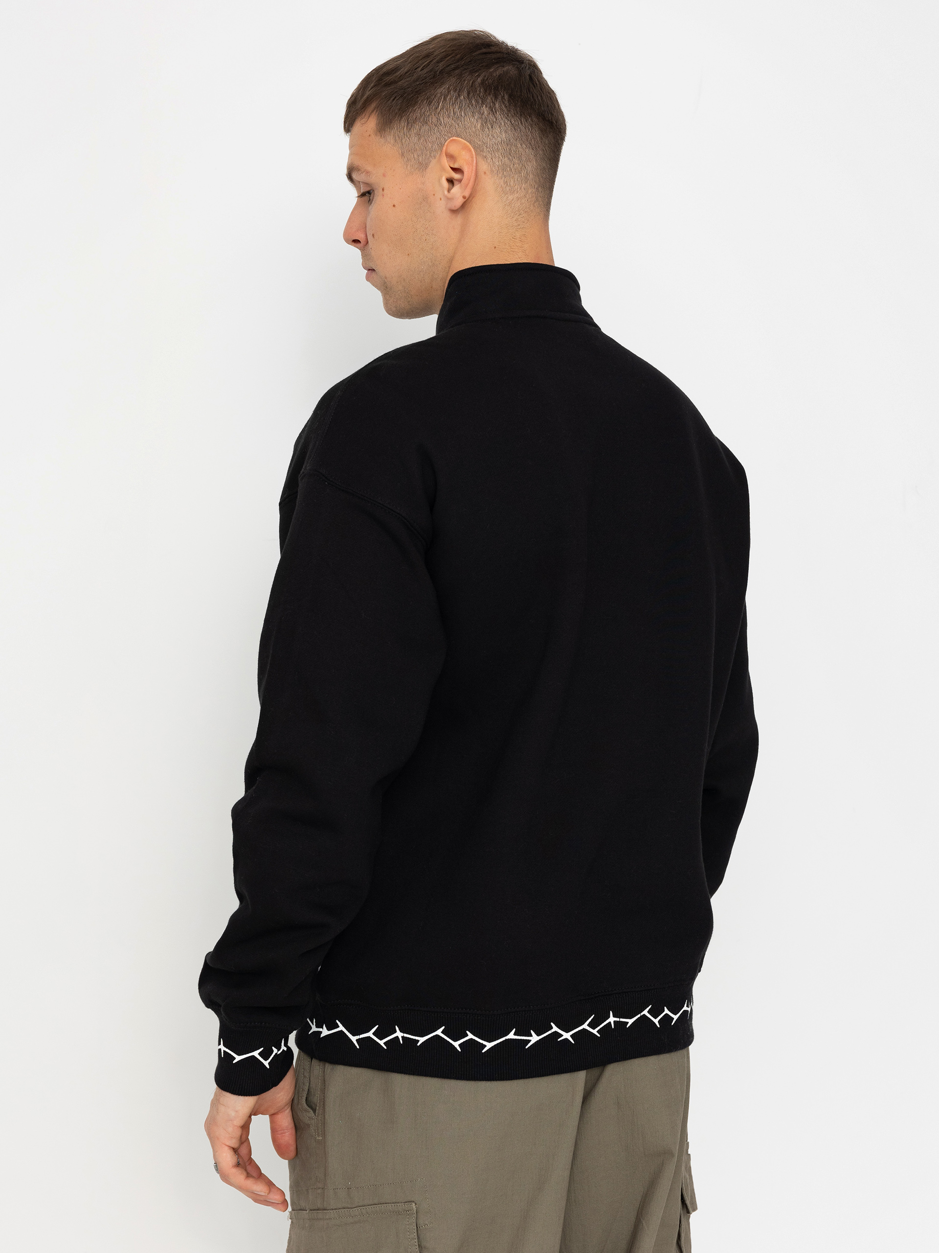 Mikina Volcom Mocklov Crew (black)