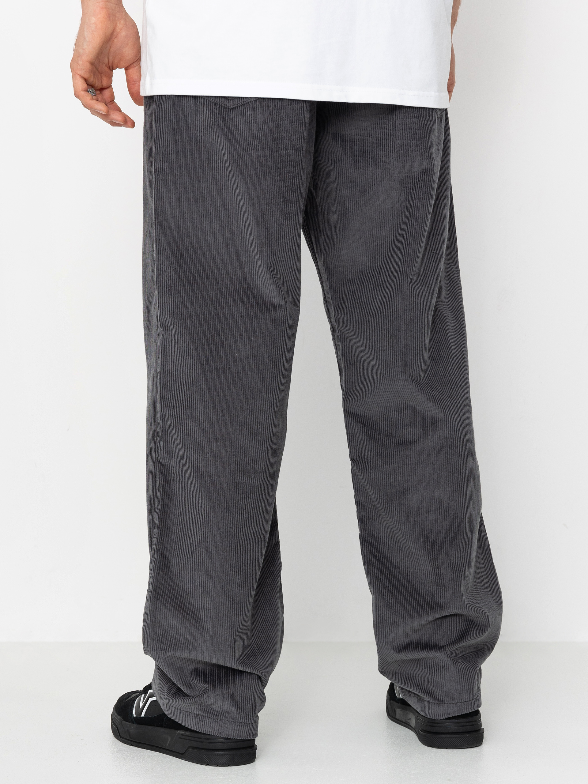 Nohavice Vans Check 5 Loose Corduroy (asphalt)