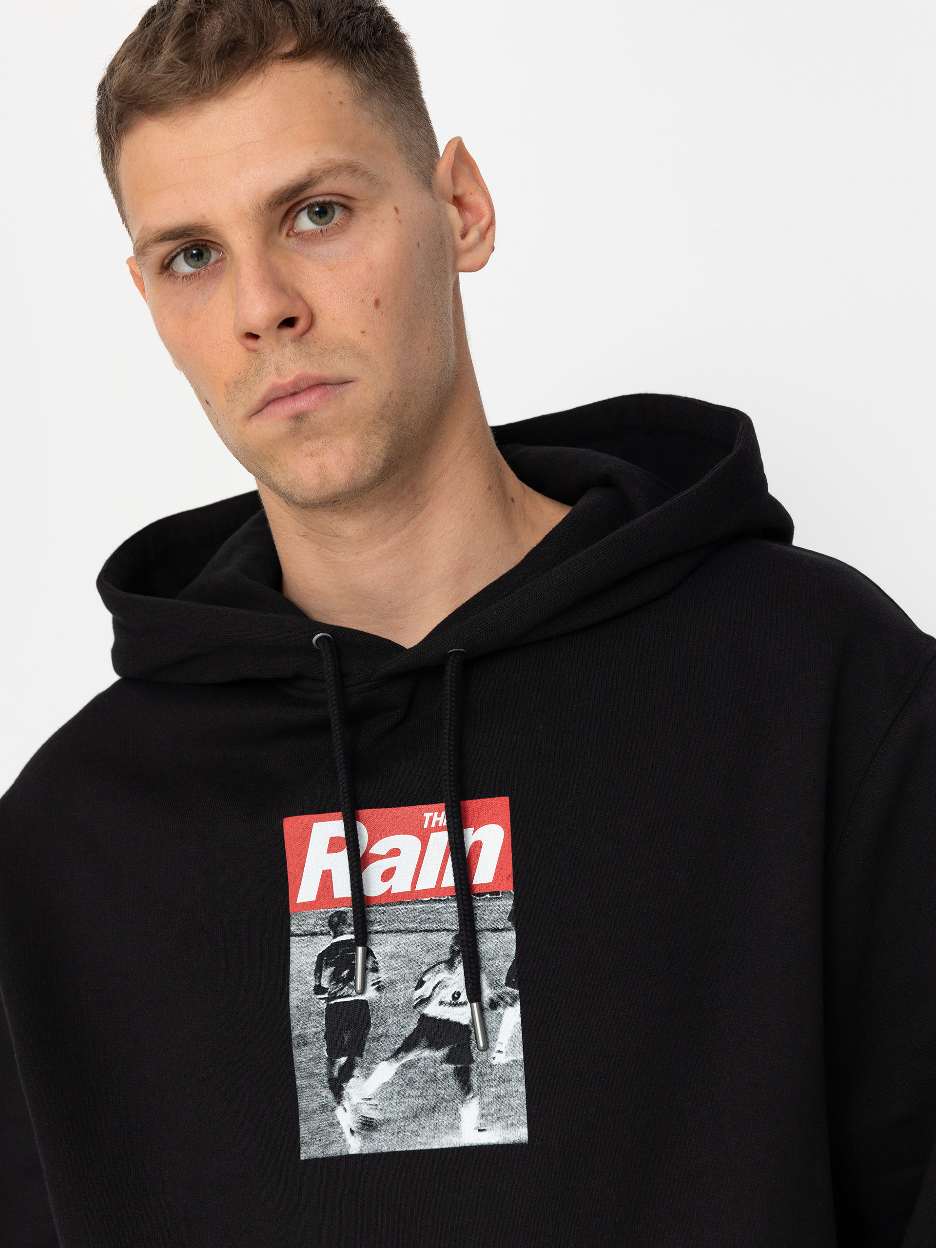 Mikina s kapucňou Wasted Paris Howler HD (black)