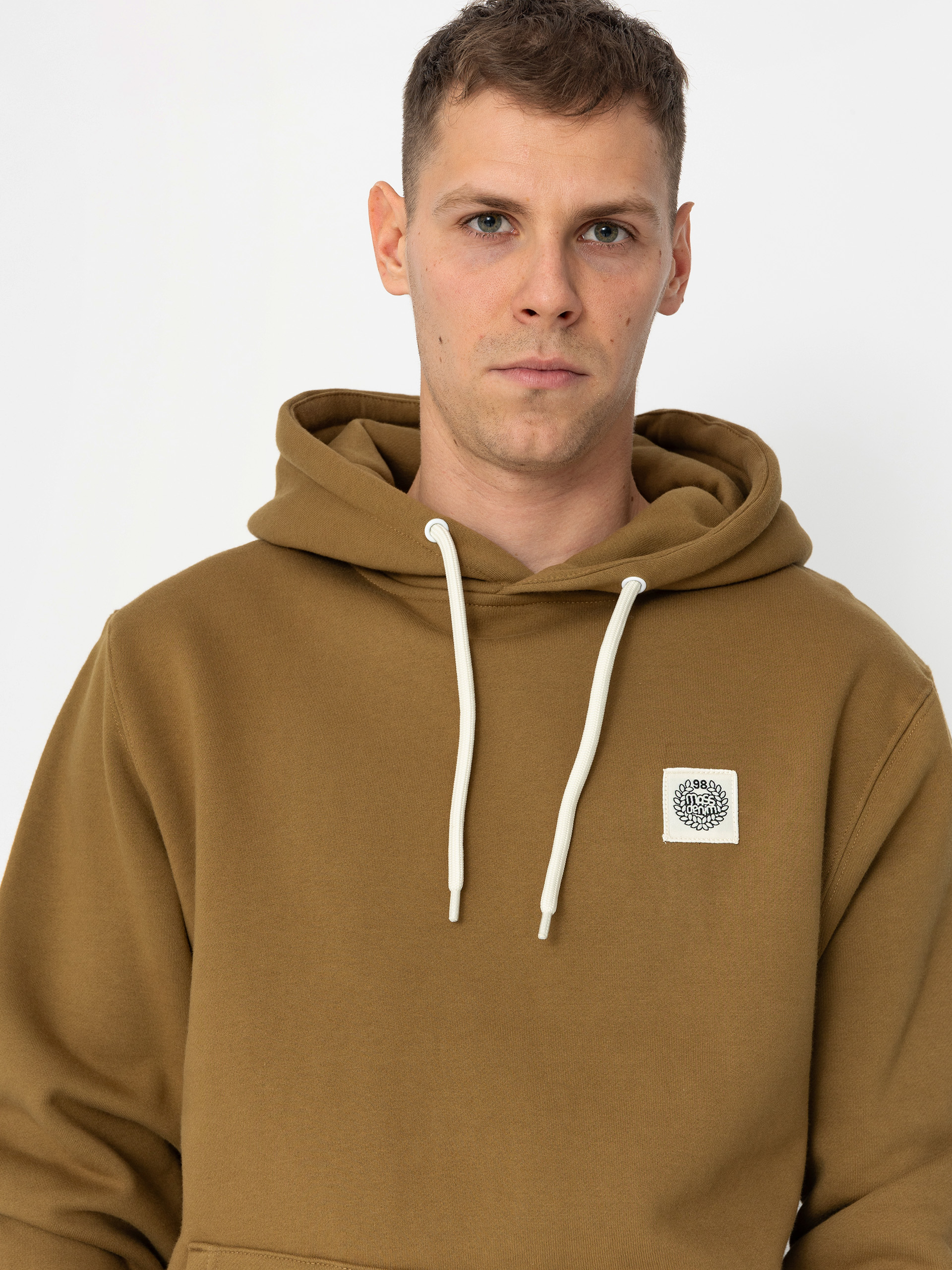 Mikina s kapucňou MassDnm Patch HD (brown)