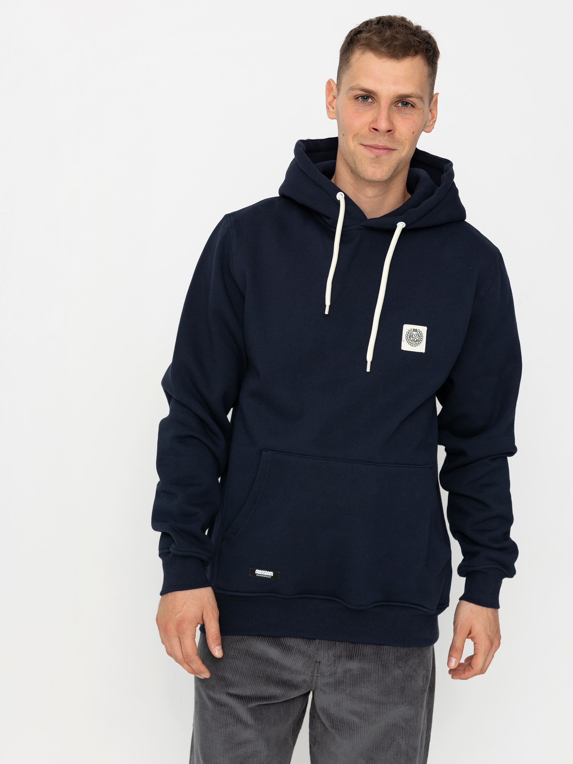 Mikina s kapucu0148ou MassDnm Patch HD (navy)