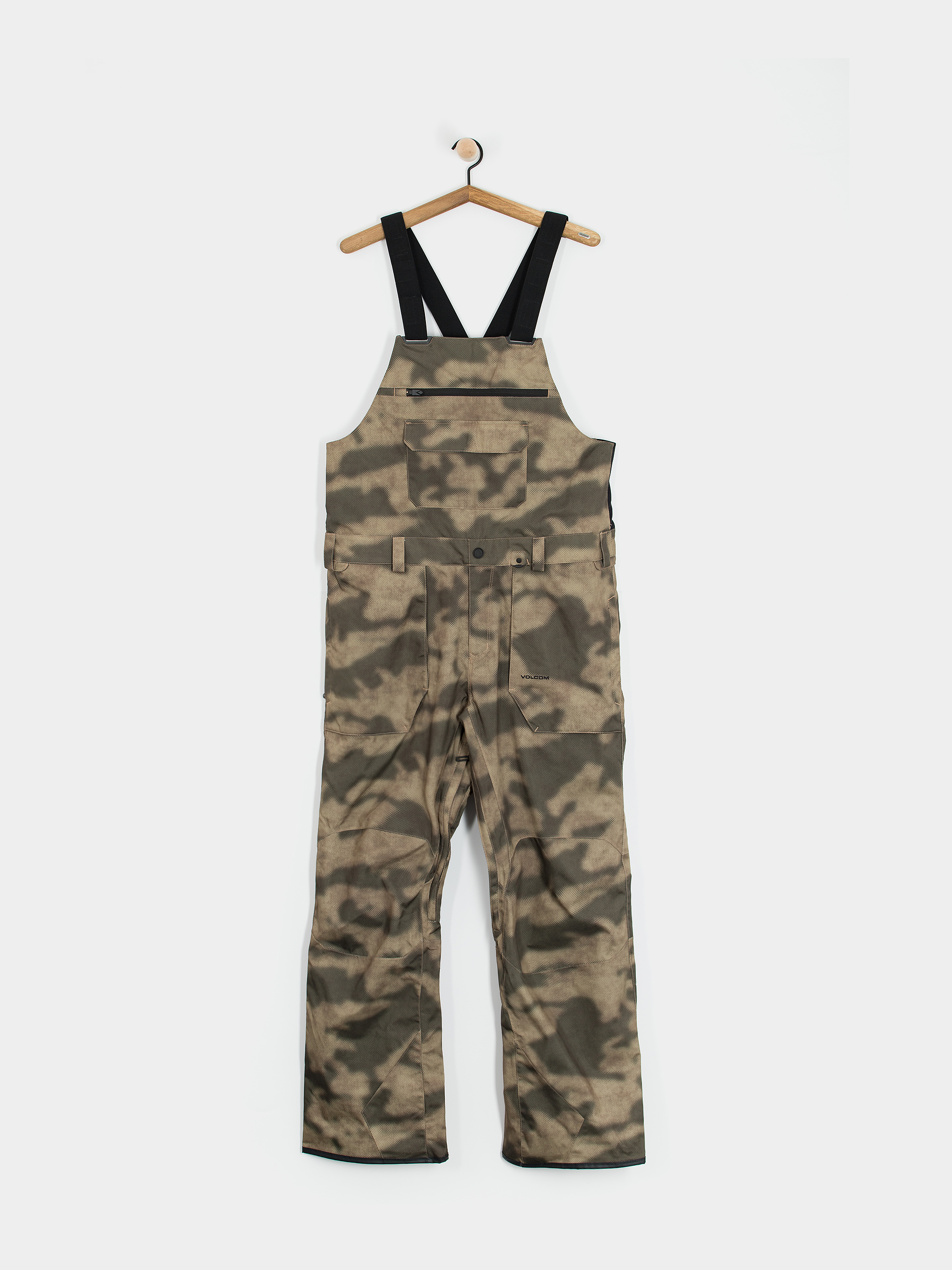Pánske Snowboardové nohavice Volcom Roan Bib Overall (camouflage)