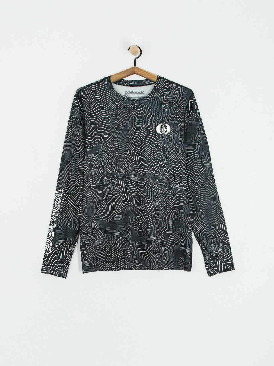 Pánsky Triko Volcom M V Science Crew (black print)