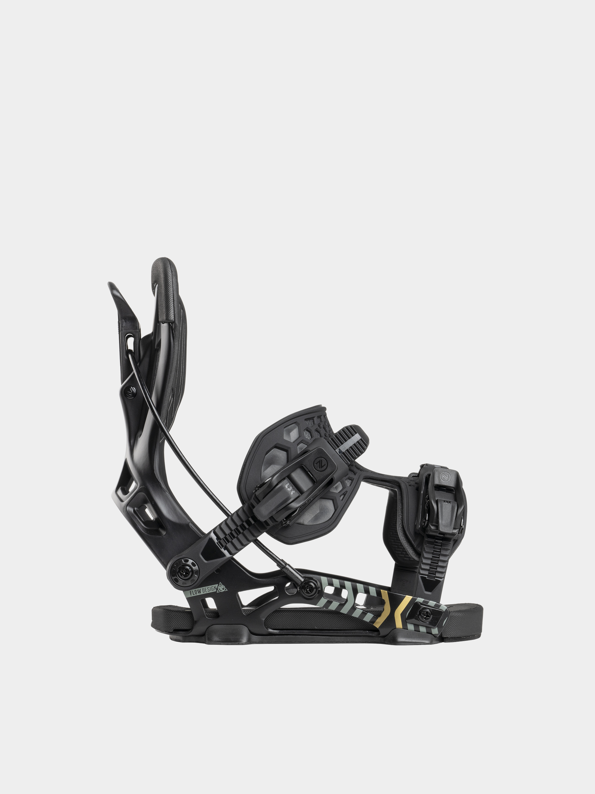 Snowboardové viazanie Nidecker Flow Nx2 (black)
