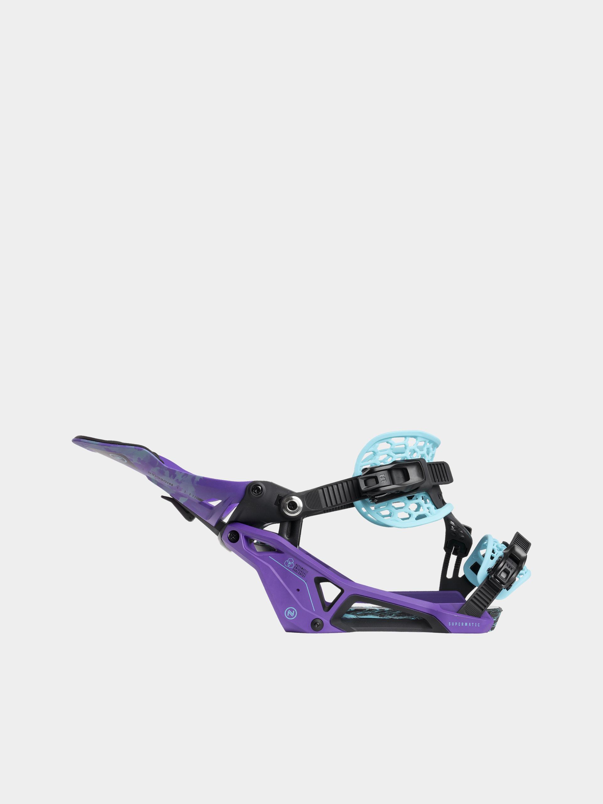 Snowboardové viazanie Nidecker Supermatic (joker purple)