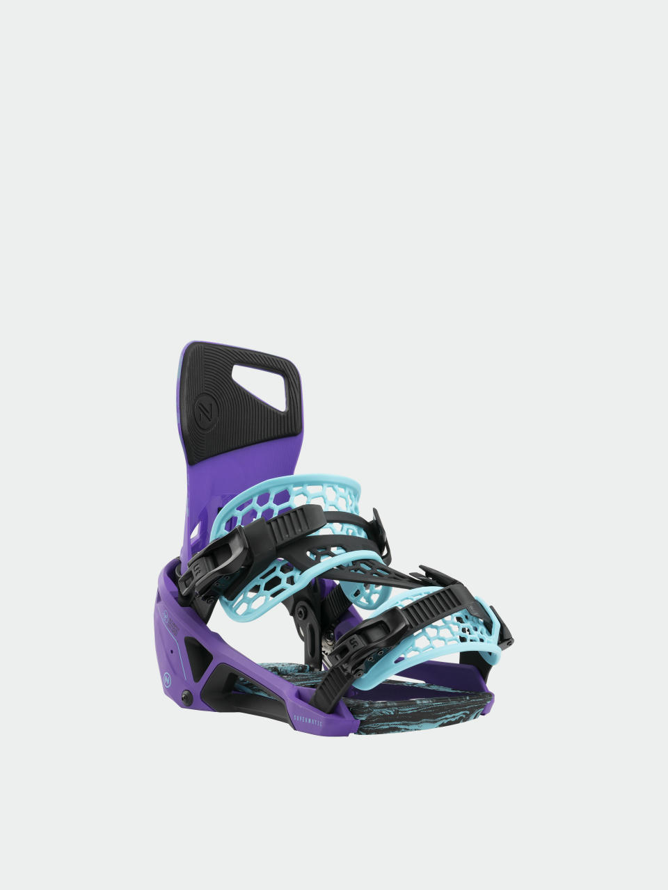 Snowboardové viazanie Nidecker Supermatic (joker purple)