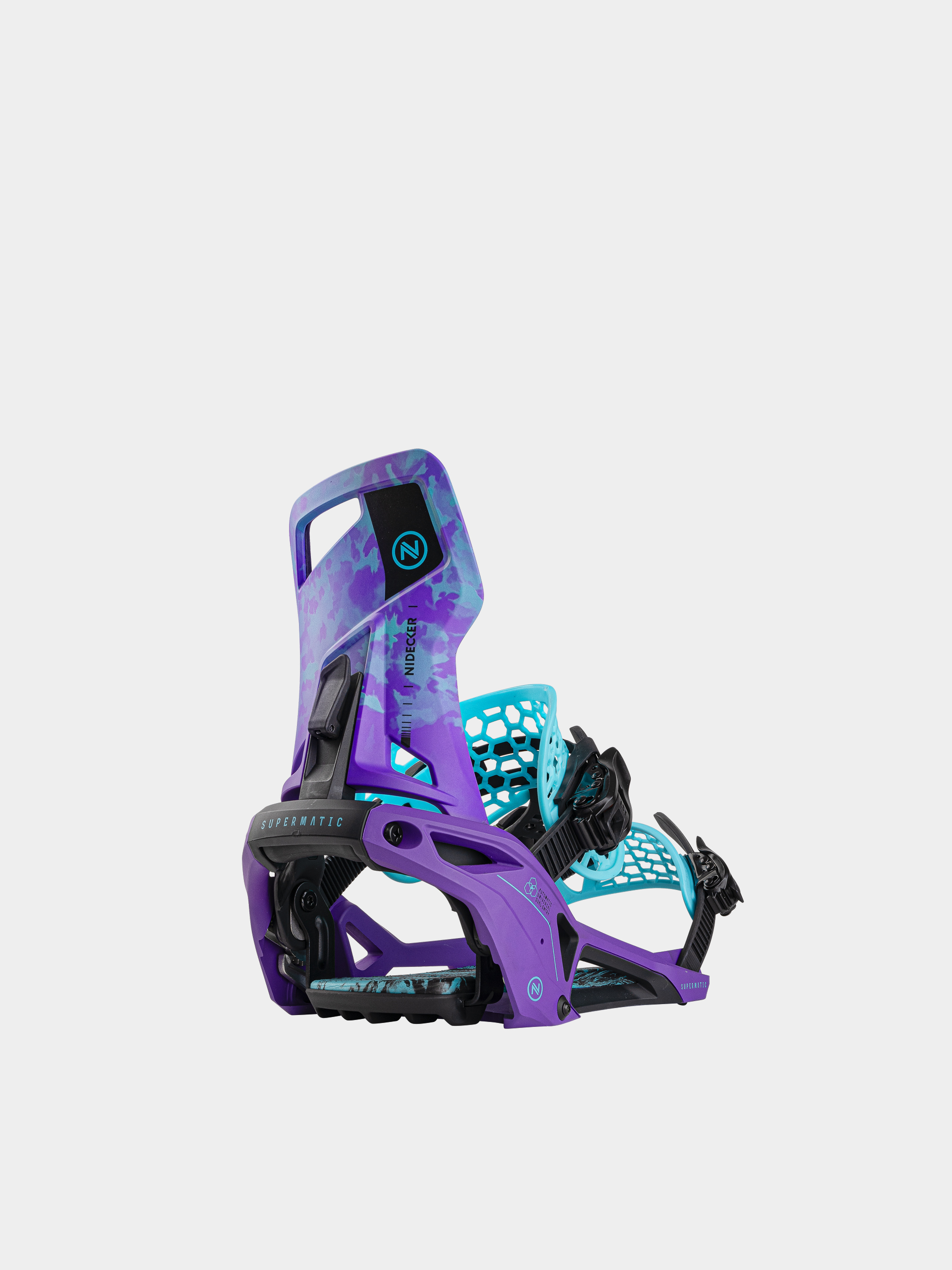 Snowboardové viazanie Nidecker Supermatic (joker purple)