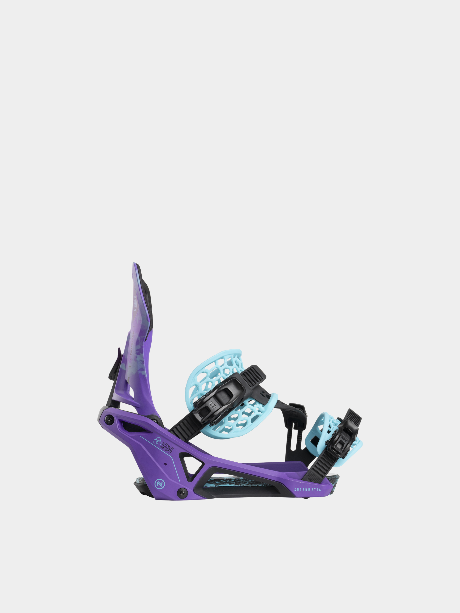 Snowboardové viazanie Nidecker Supermatic (joker purple)