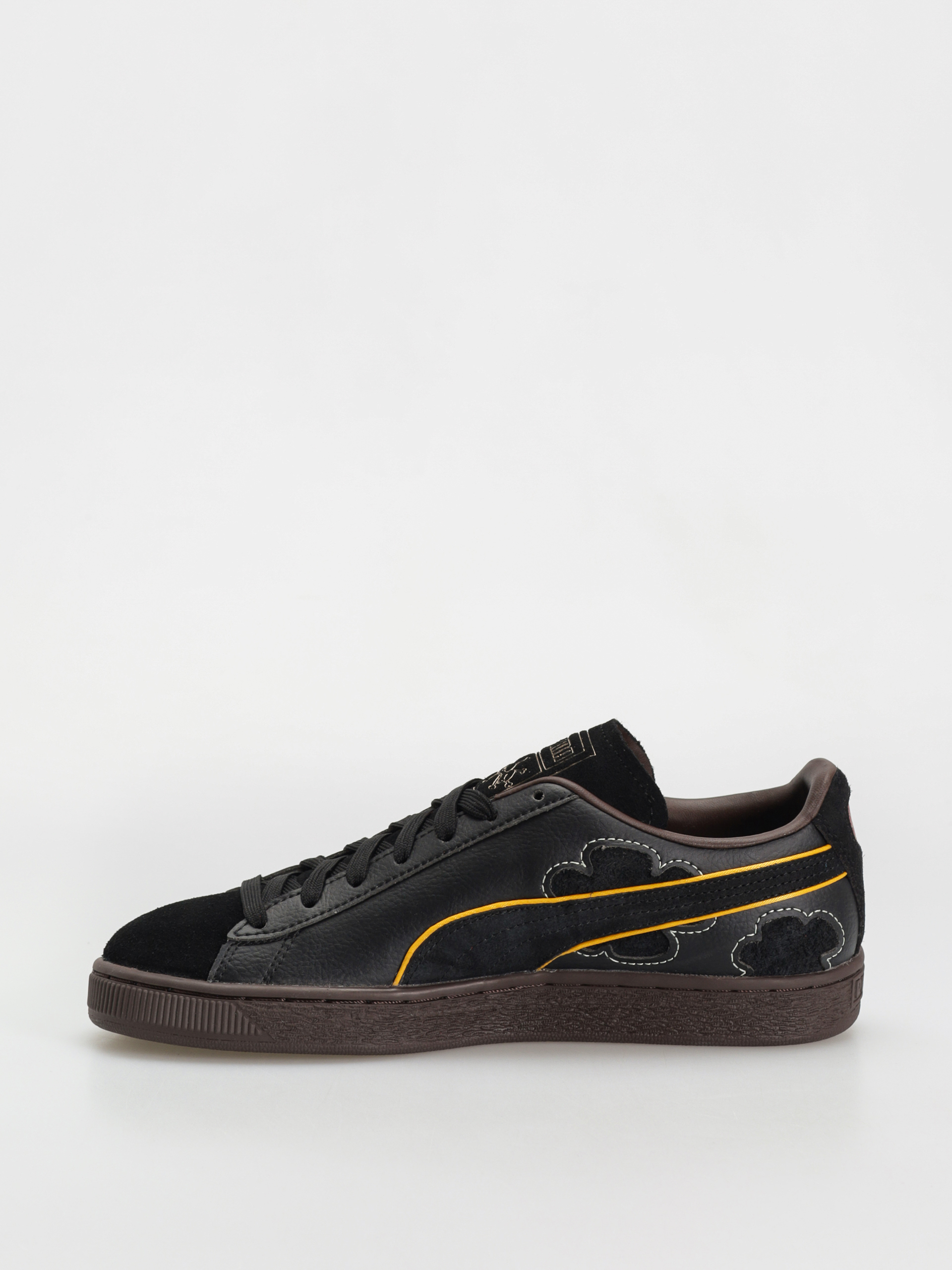Topánky Puma X One Piece Suede 4 (puma black dark chocol)