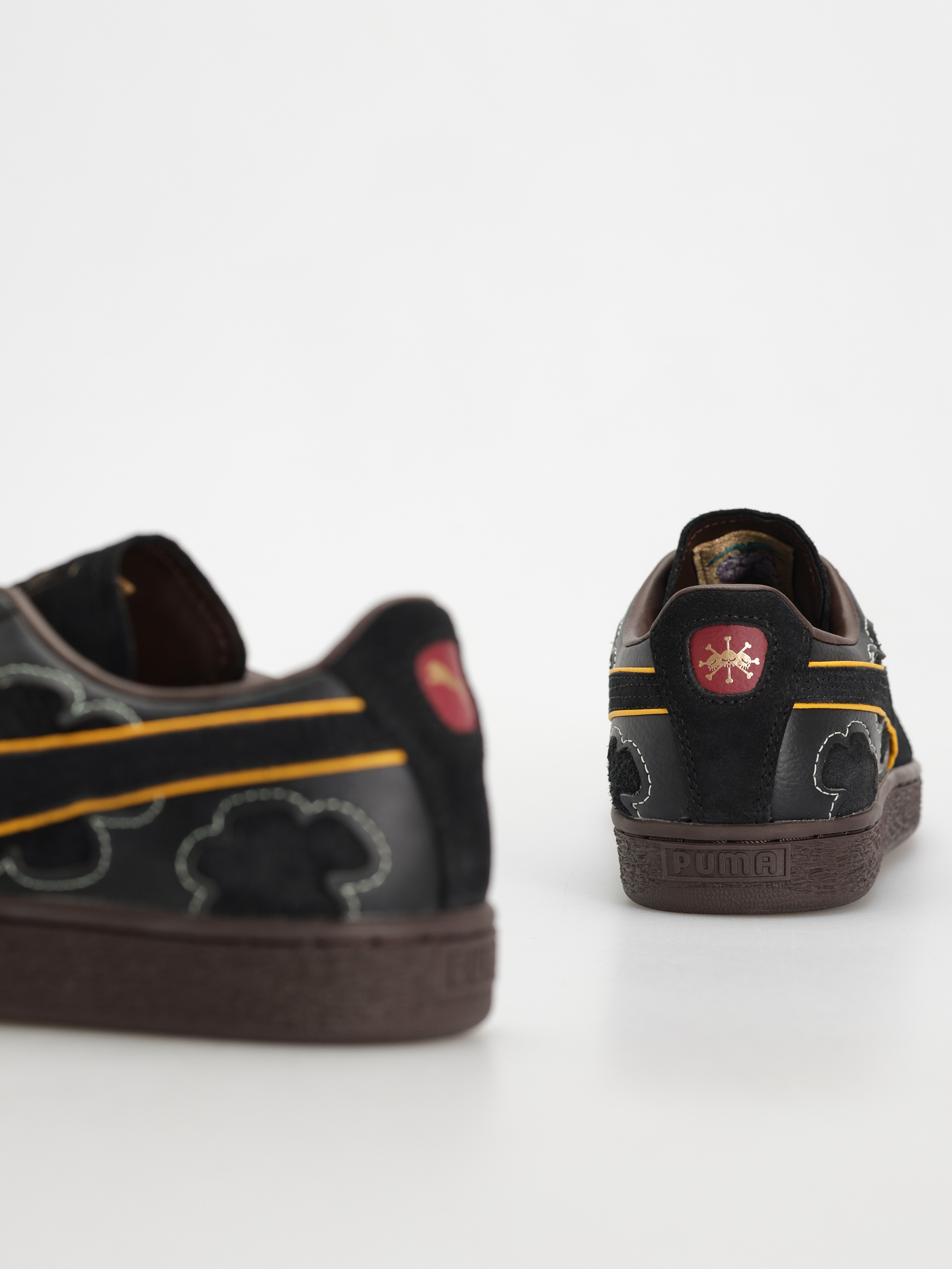 Topánky Puma X One Piece Suede 4 (puma black dark chocol)