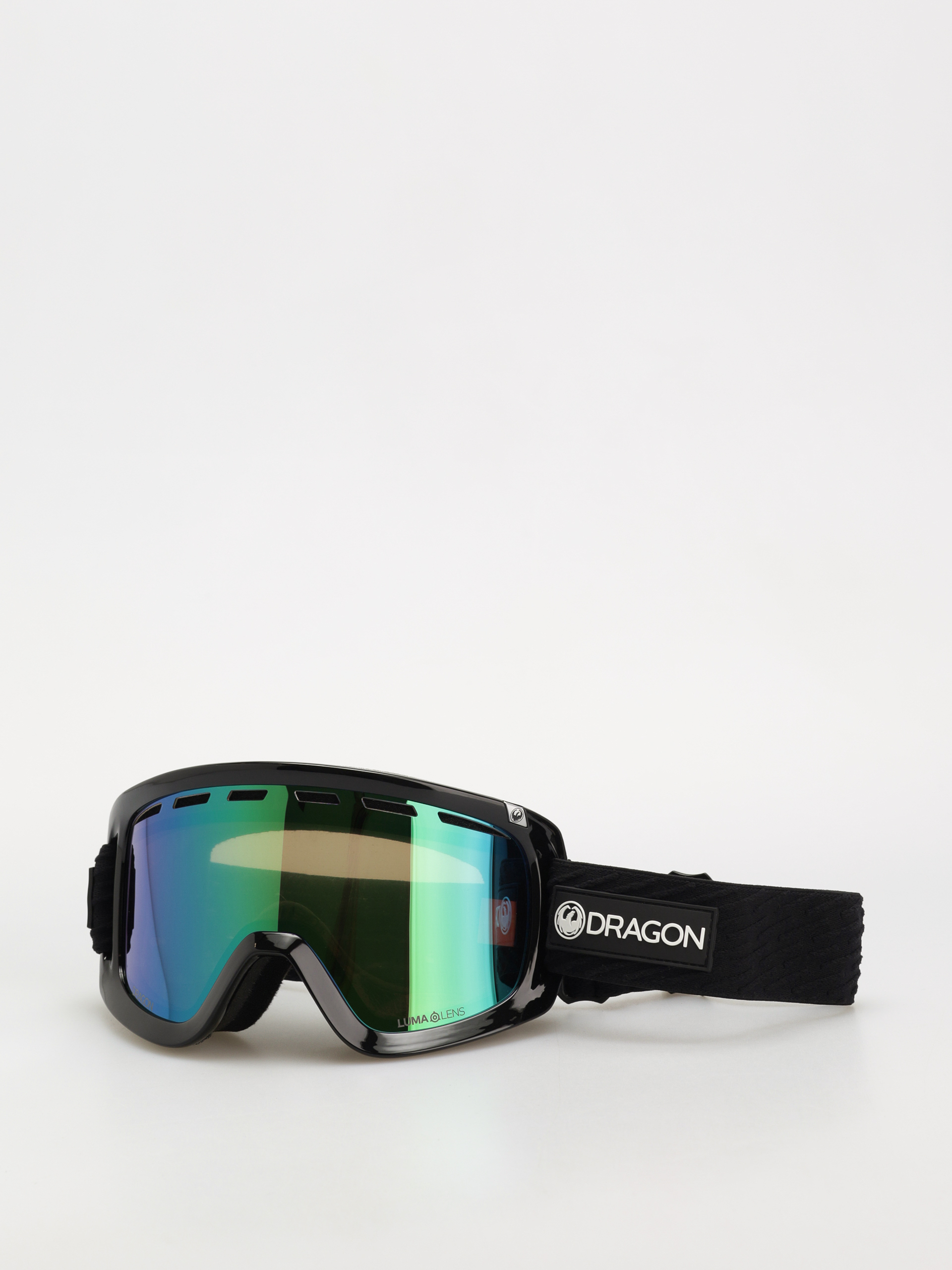 Snowboardové okuliare Dragon D1 OTG (icongreen/lumalens green ion+lumalens amber)