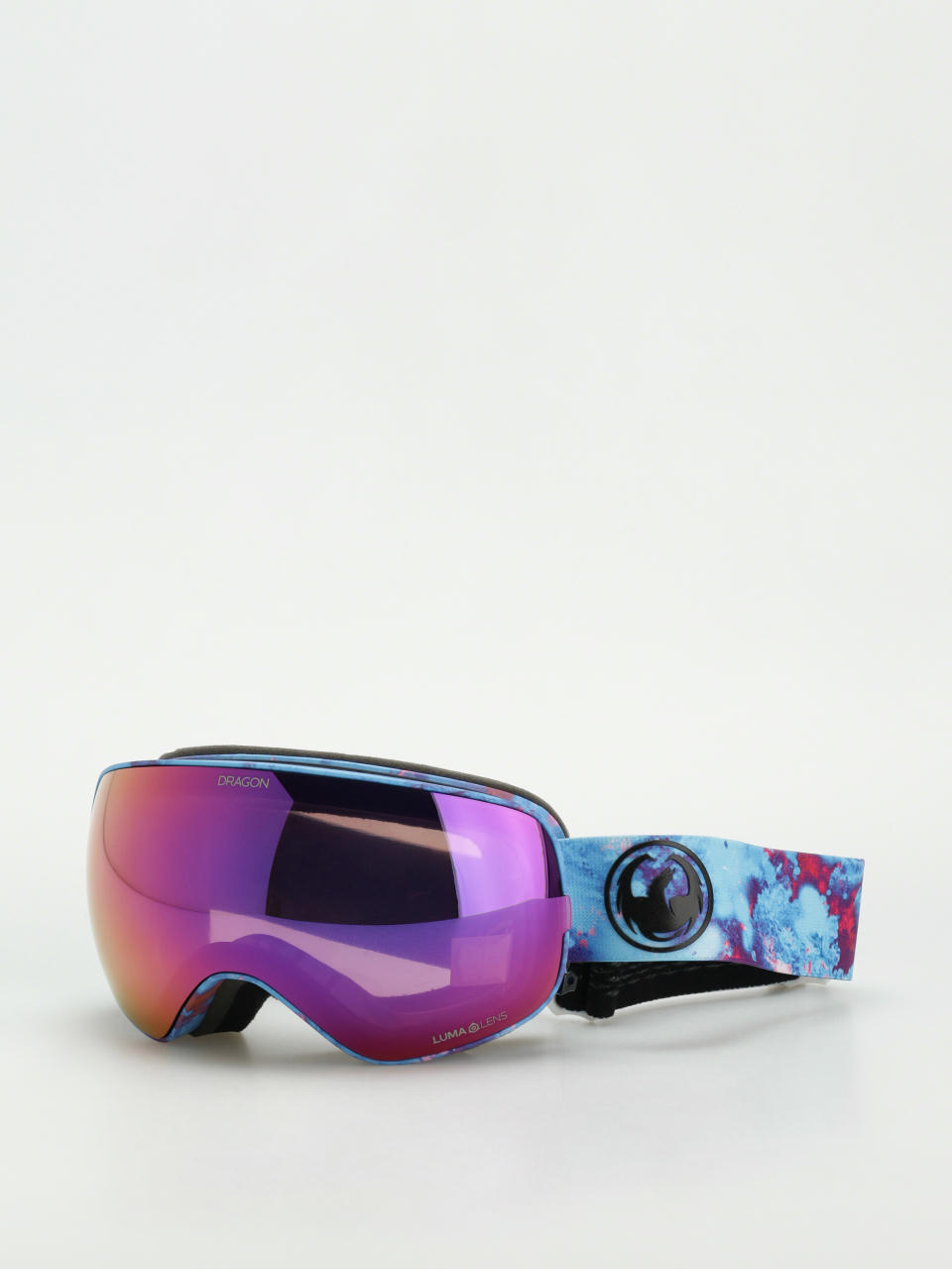 Snowboardové okuliare Dragon X2S (predator/lumalens purple ion+lumalens midnight)