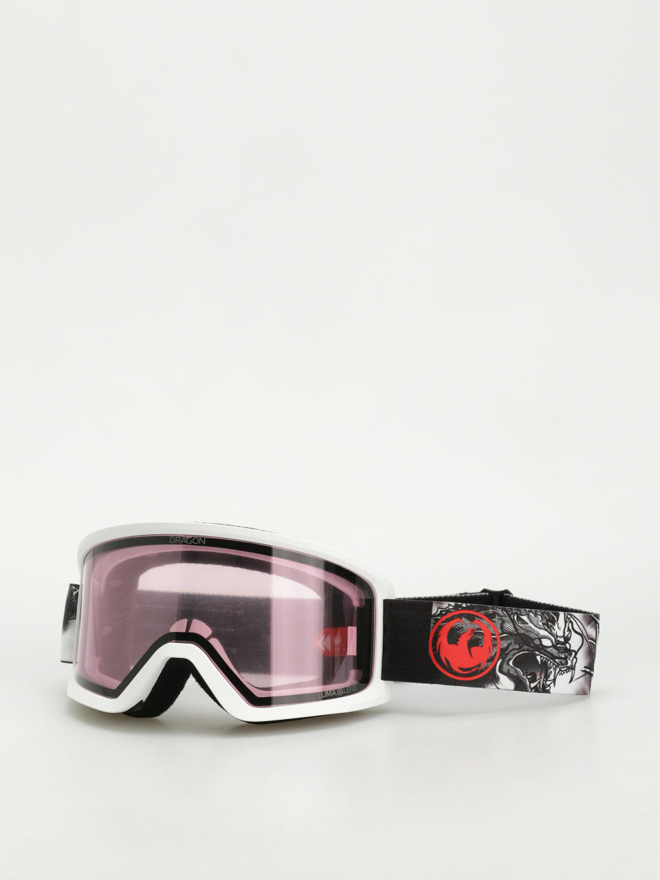 Snowboardové okuliare Dragon DX3 OTG (manga/lumalens light rose)