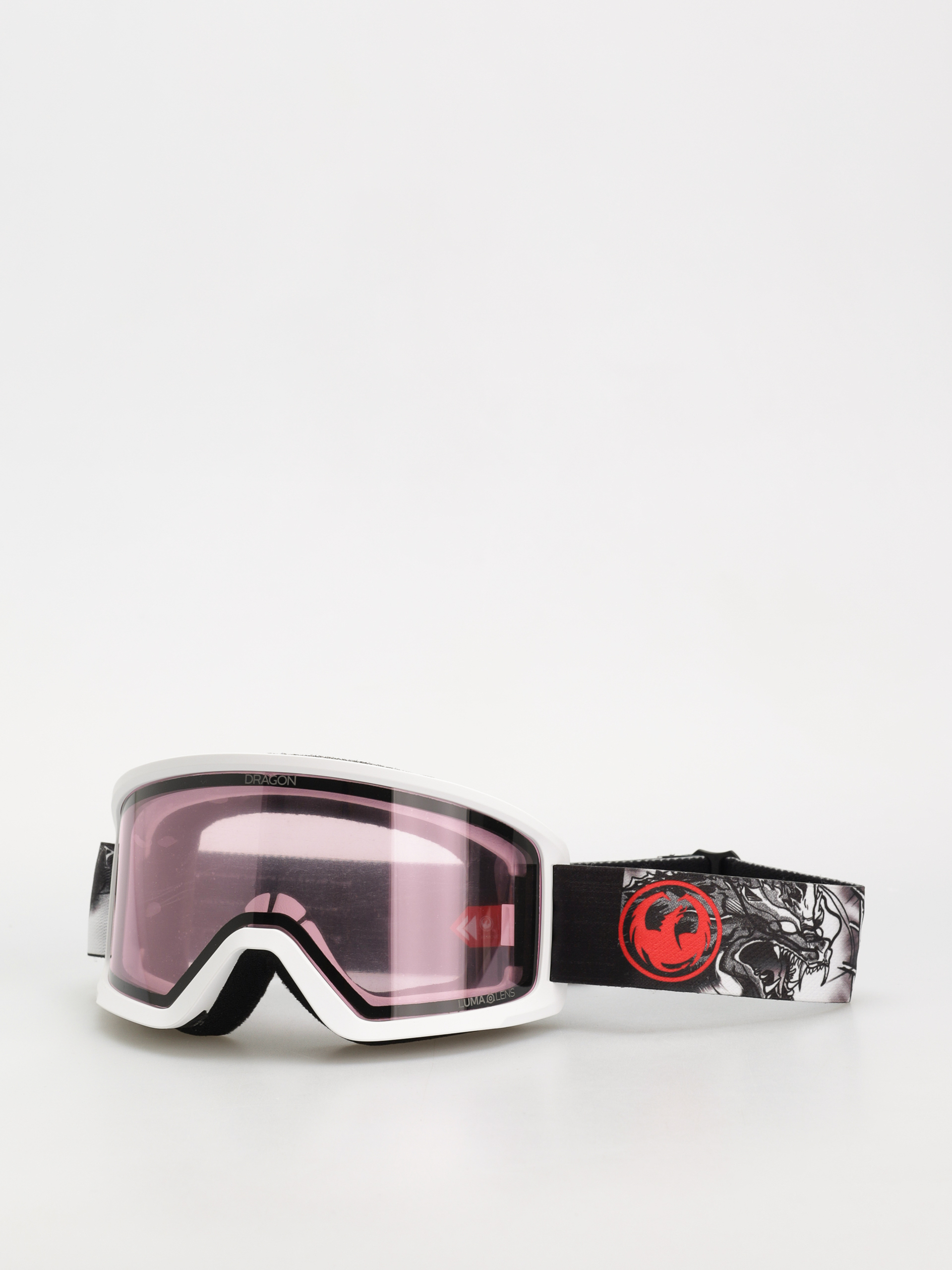 Snowboardové okuliare Dragon DX3 OTG (manga/lumalens light rose)